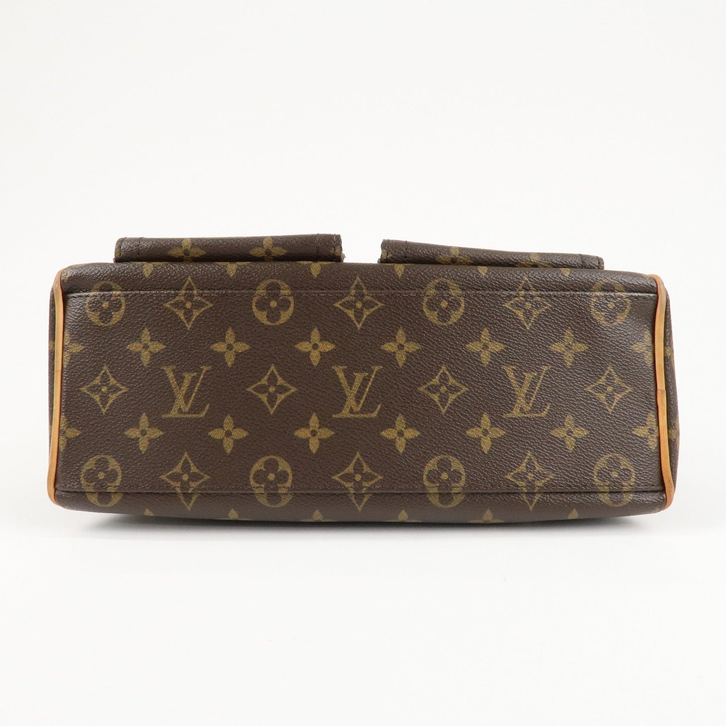 Louis Vuitton Monogram Manhattan PM Hand Bag Brown M40026