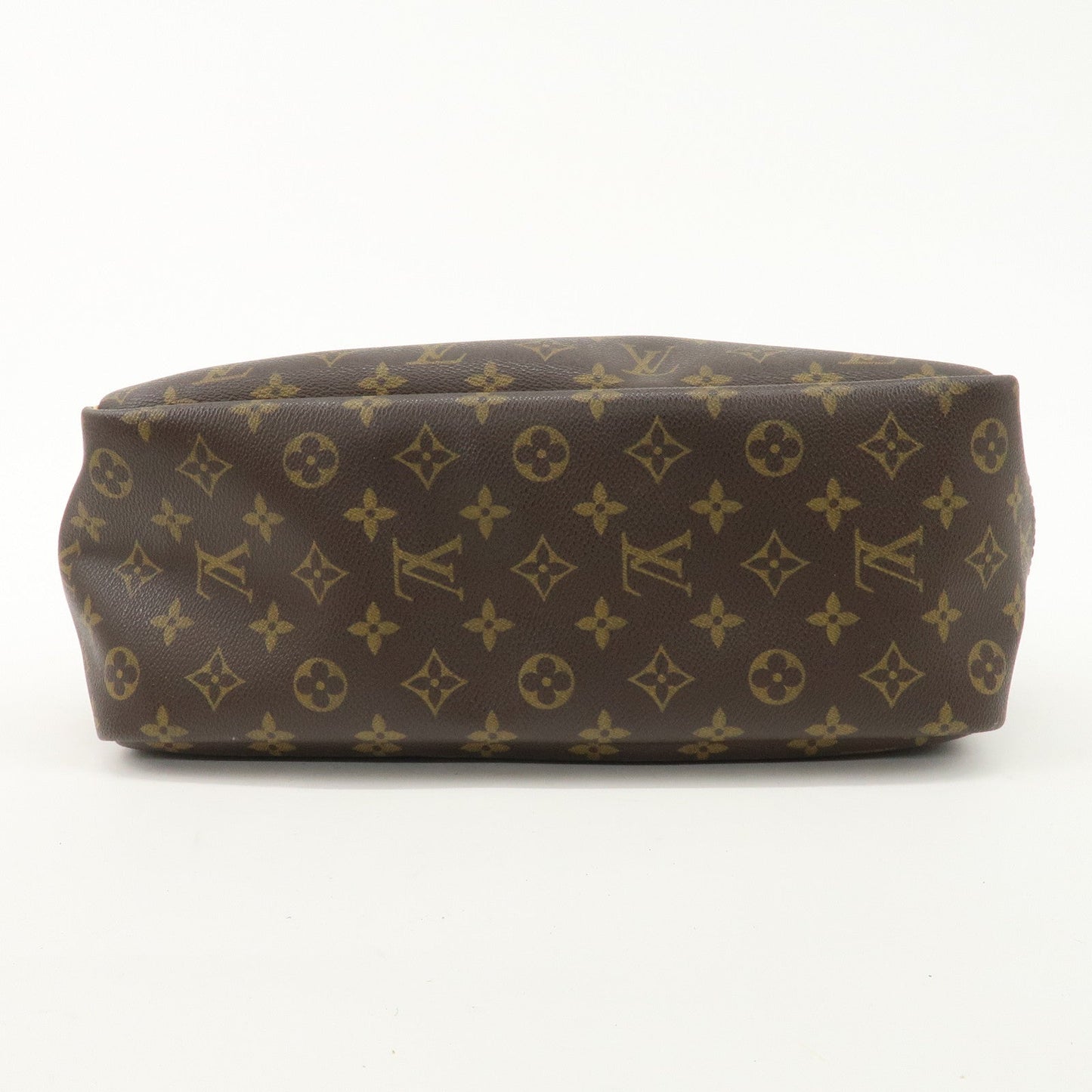 Louis Vuitton Monogram Deauville Hand Bag Brown M47270