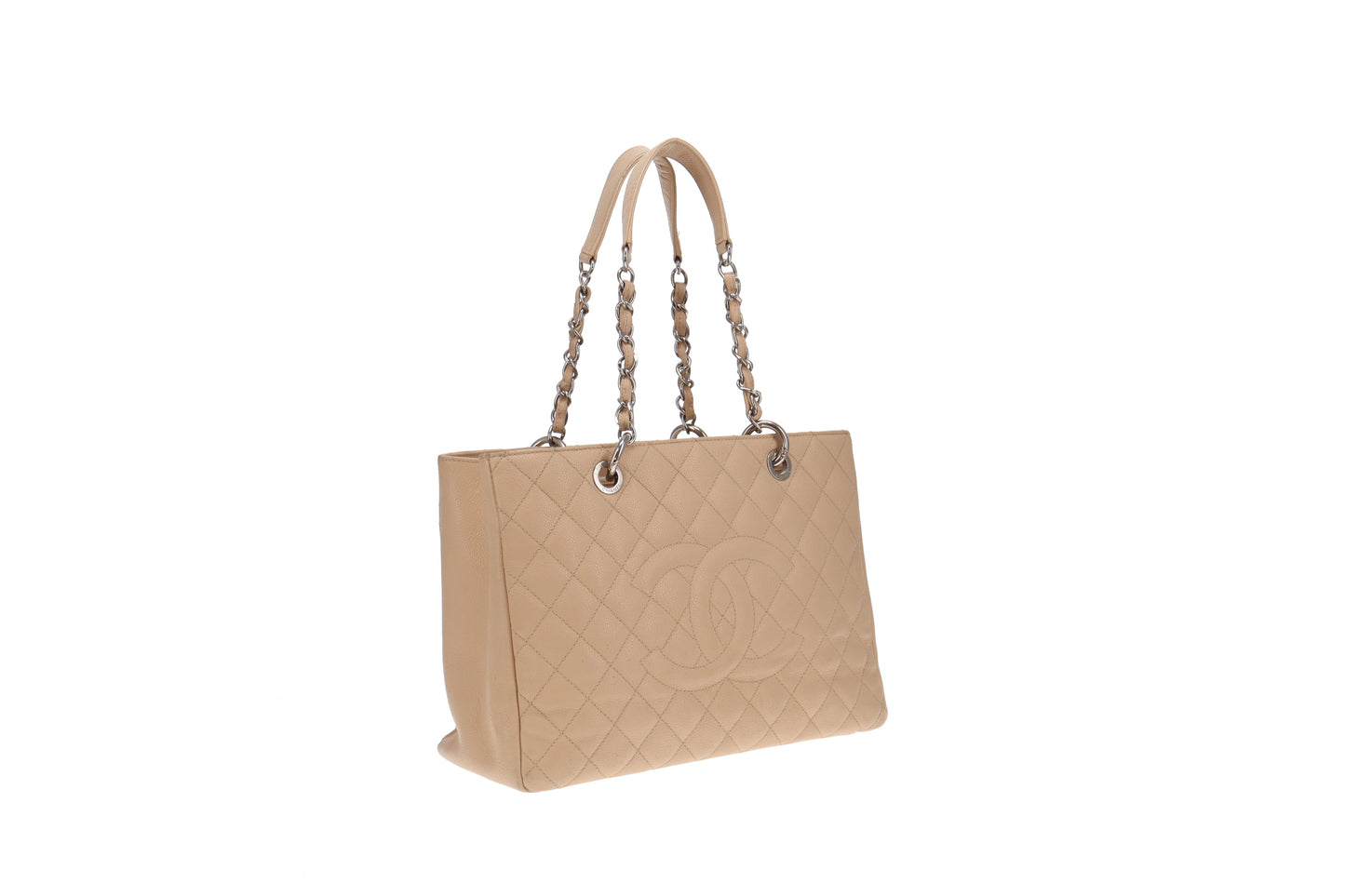 Chanel Light Beige Caviar New Model GST 2012/13