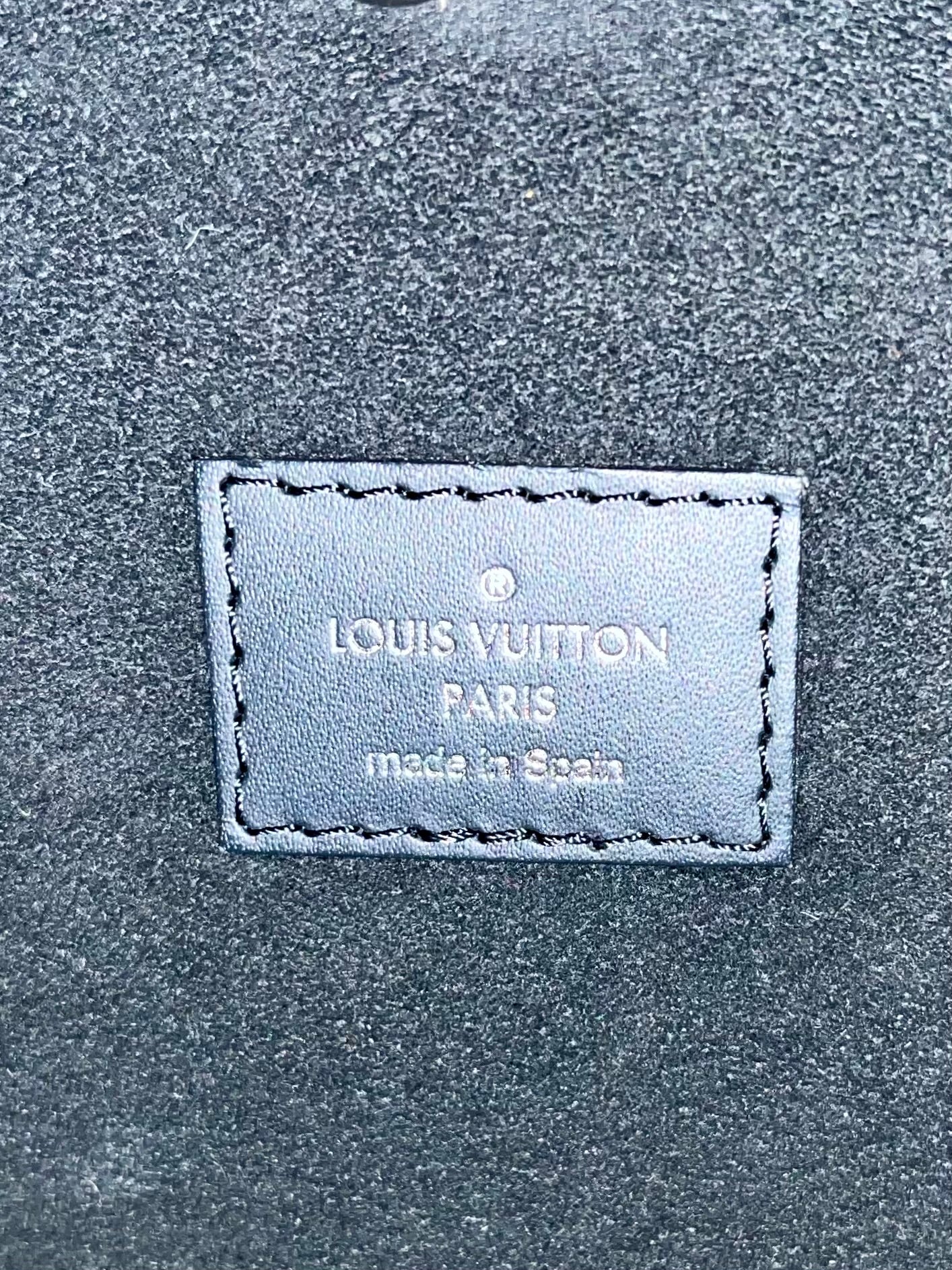 LOUIS VUITTON Neverfull MM Epi Denim Tote Bag