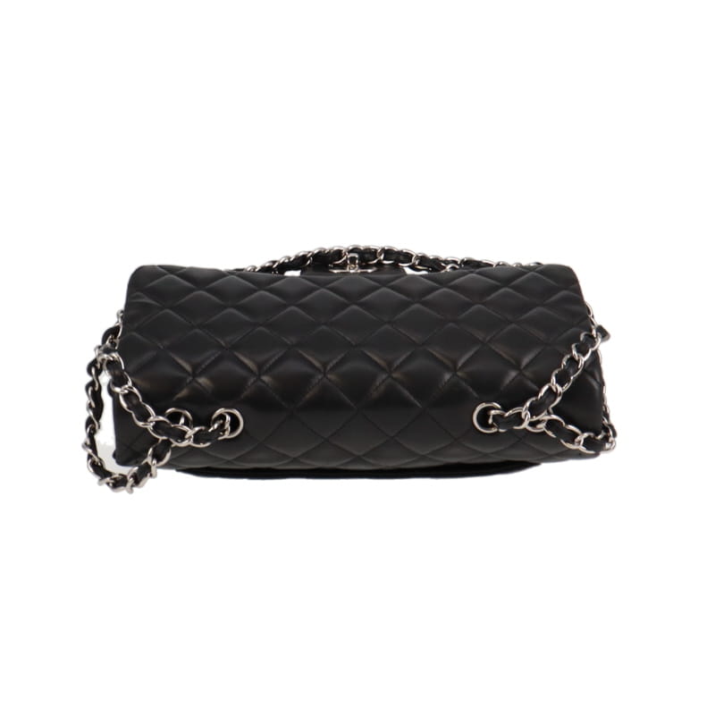 Chanel Vintage Jumbo Single Flap Lambskin With Silver Hardware 2007