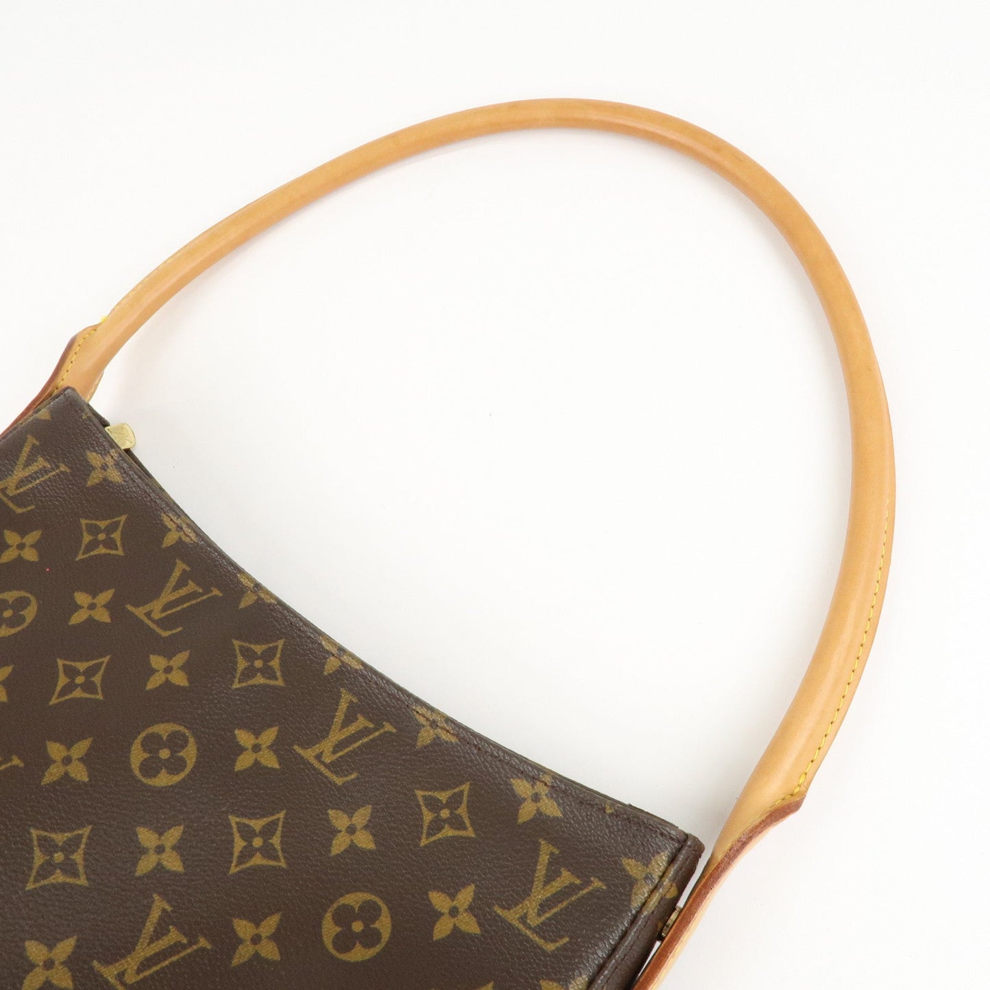 Louis Vuitton Monogram Looping GM Shoulder Bag Brown M51145