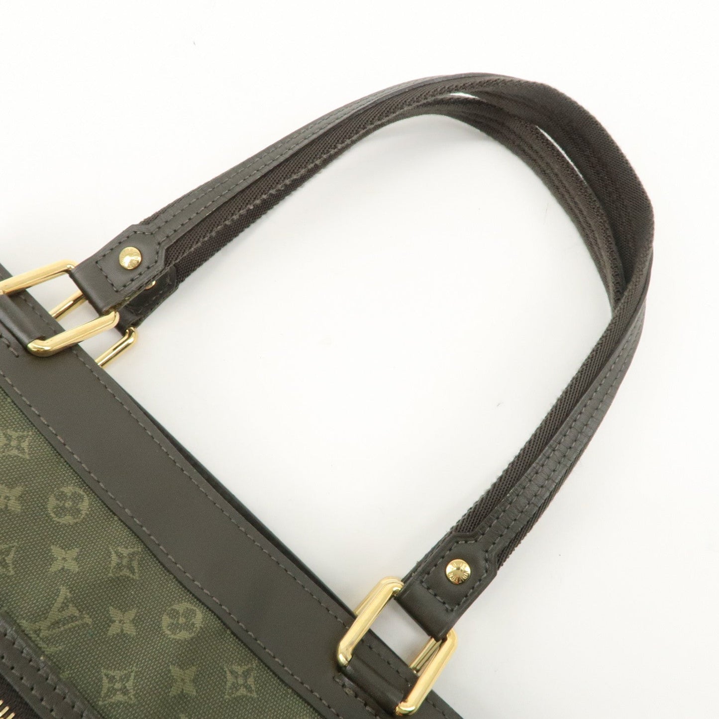 Louis Vuitton Monogram Mini Lucille PM Hand Bag TST Khaki M92682