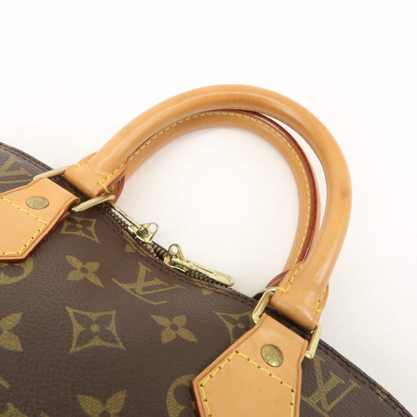 Louis Vuitton Monogram Alma Hand Bag Brown M51130