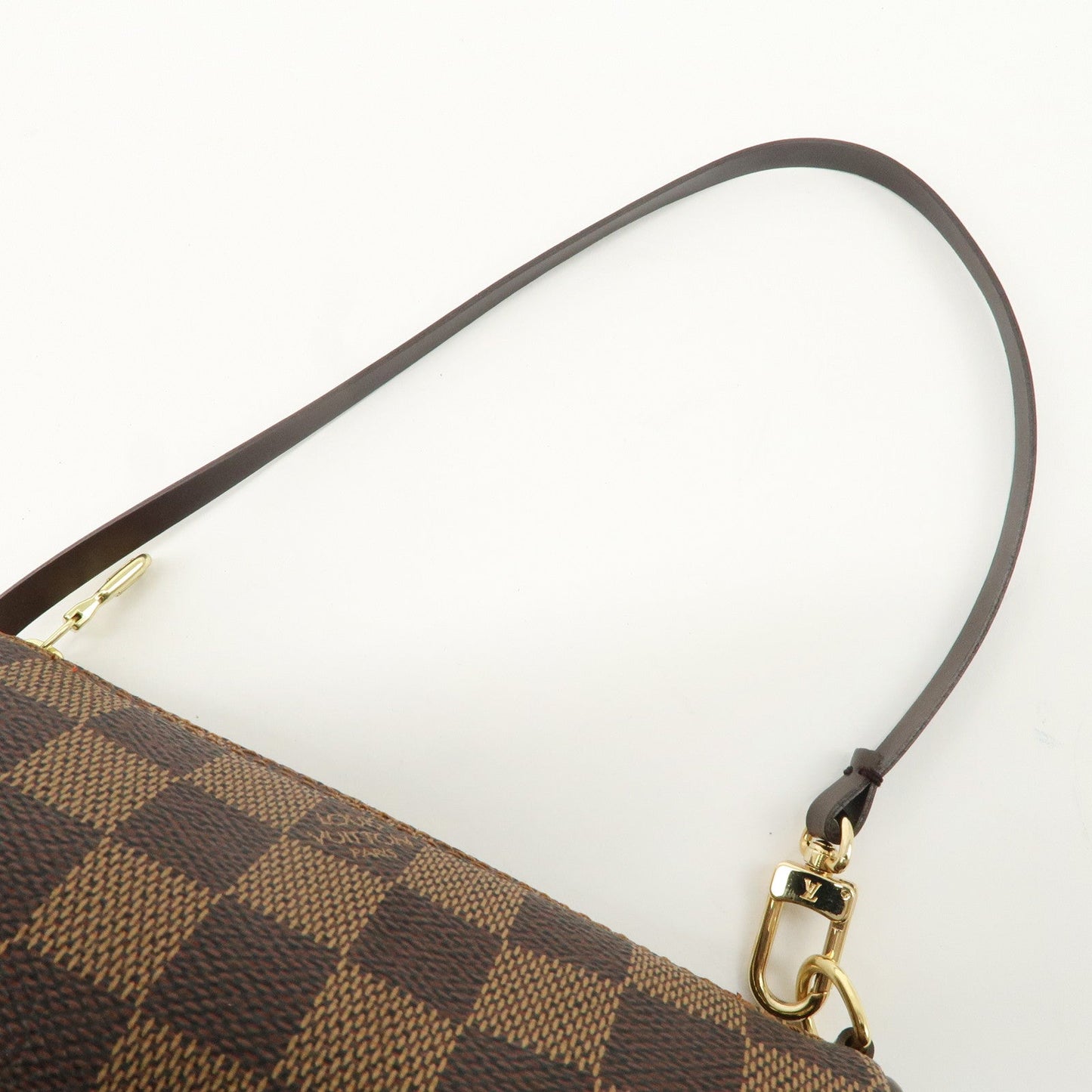 Louis Vuitton Damier Pouch for Papillon Bag Mini Bag Brown