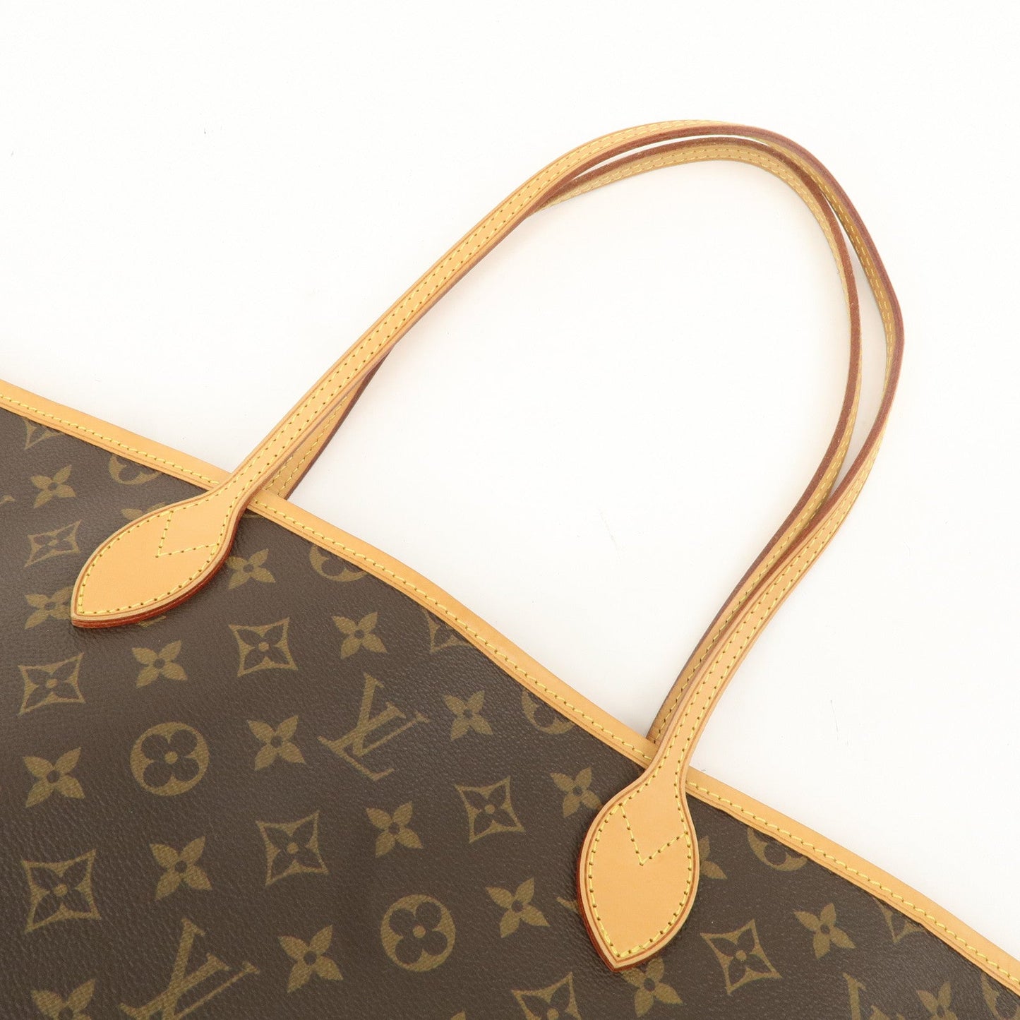 Louis Vuitton Monogram Neverfull GM Tote Bag Brown M40157