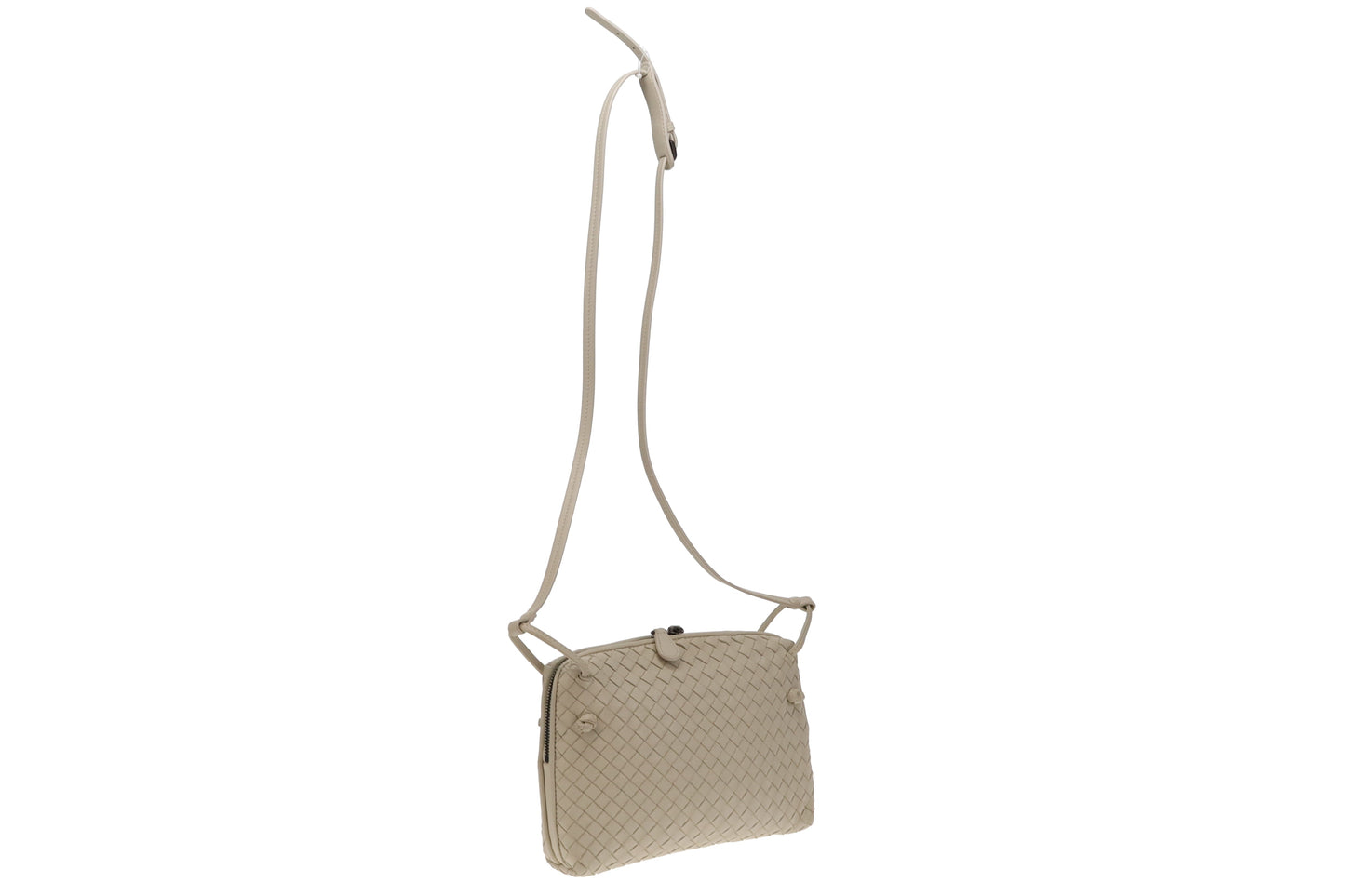 Bottega Veneta Off-White Vintage Nodini Bag