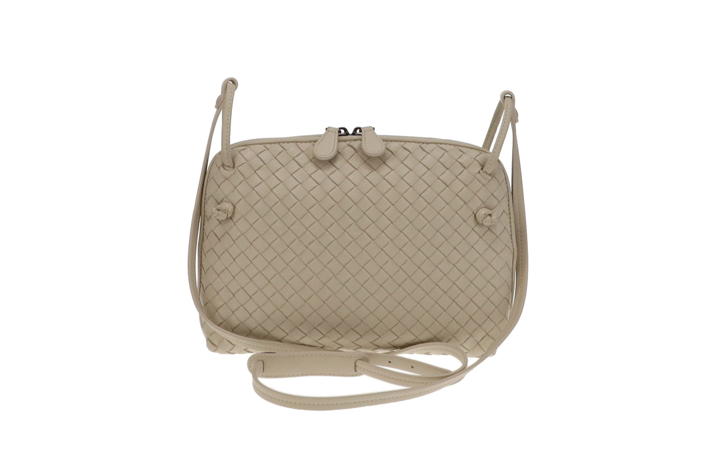 Bottega Veneta Off-White Vintage Nodini Bag