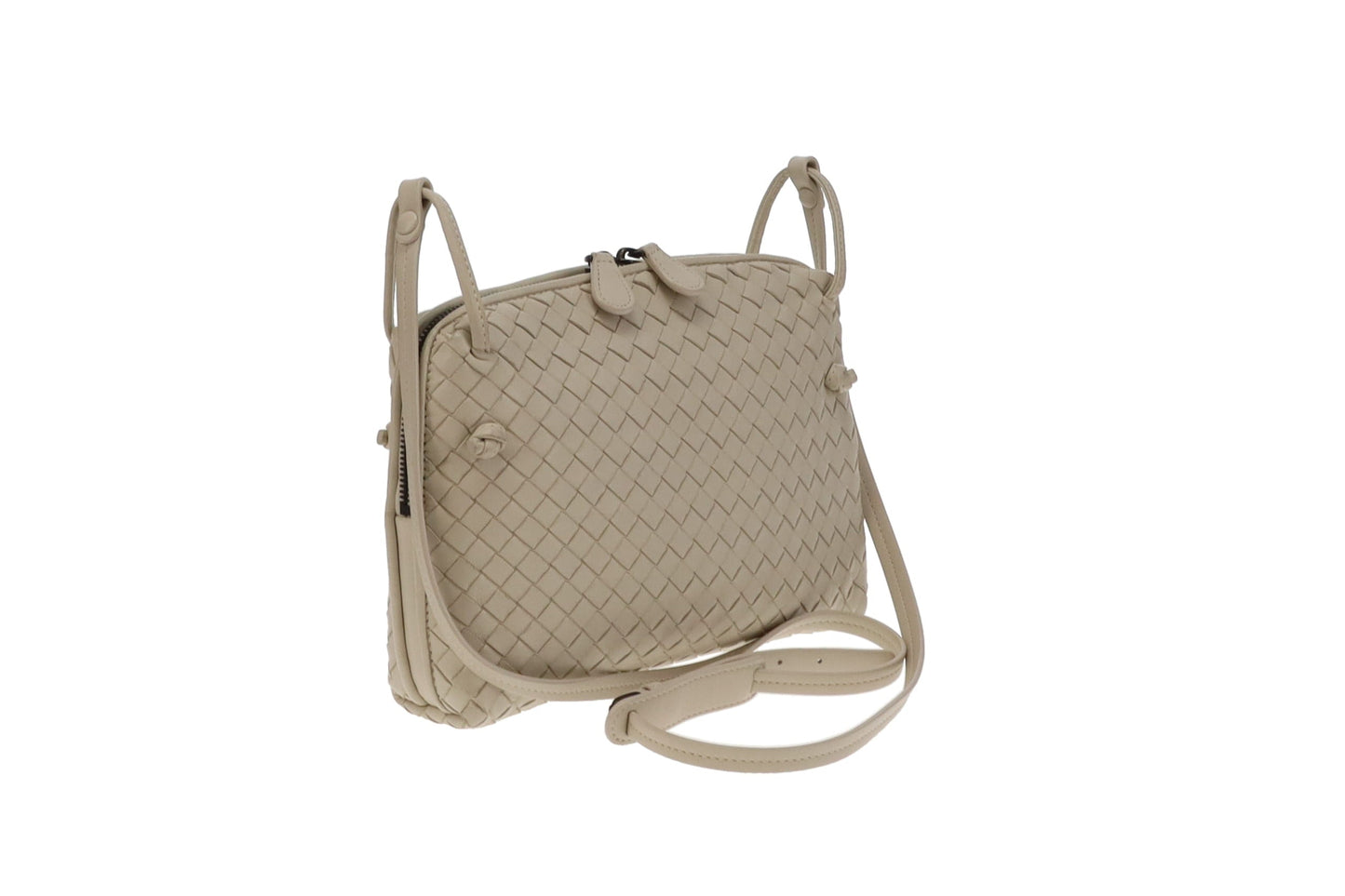 Bottega Veneta Off-White Vintage Nodini Bag