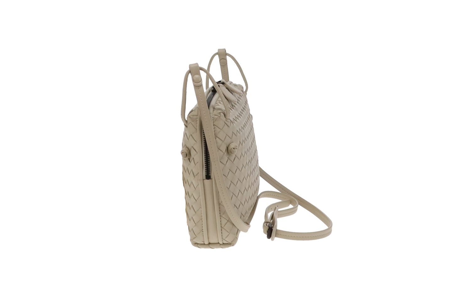 Bottega Veneta Off-White Vintage Nodini Bag