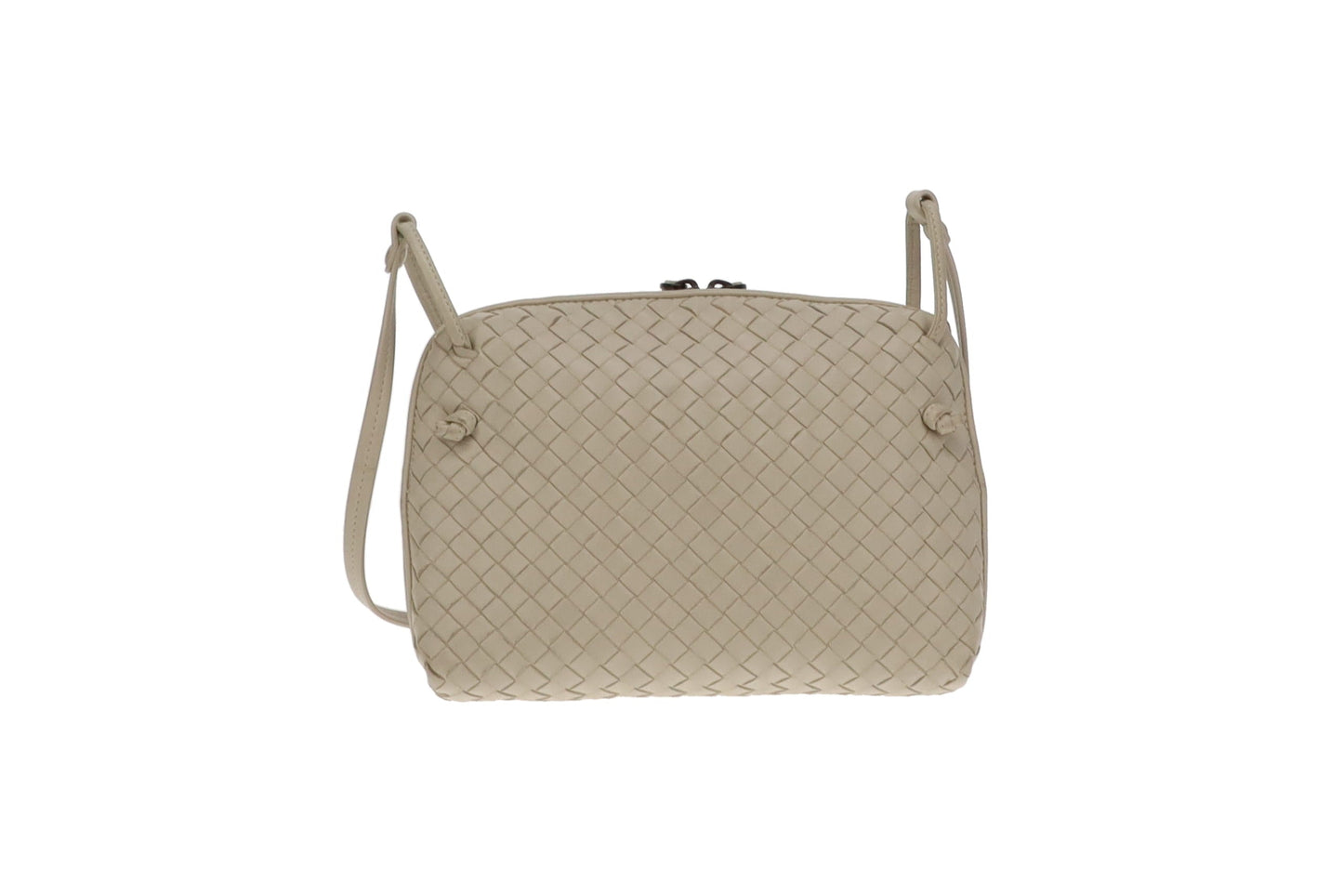 Bottega Veneta Off-White Vintage Nodini Bag