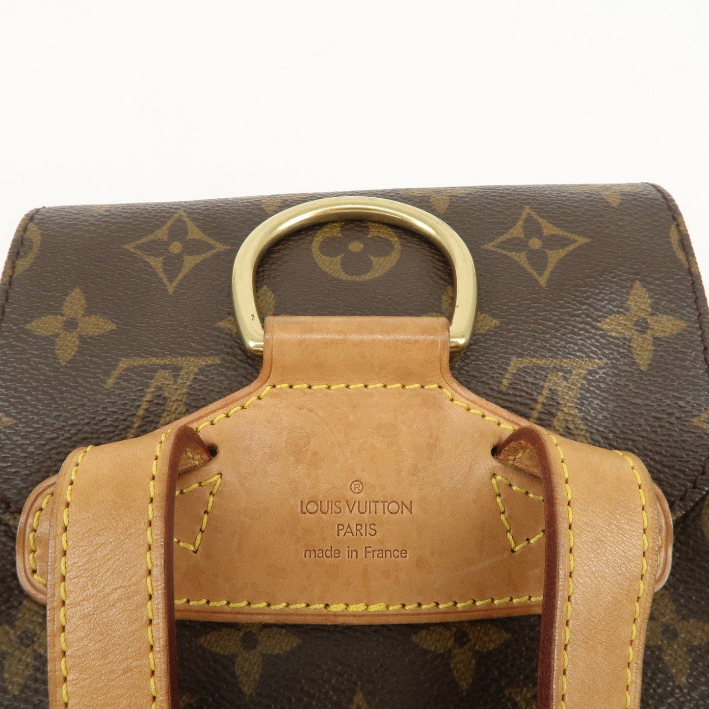 Louis Vuitton Monogram Montsouris MM Back Pack Bag M51136