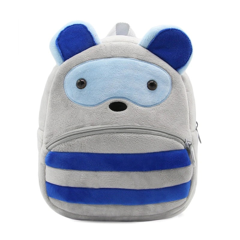 Cartoon Kids Plush Mini Kindergarten bag