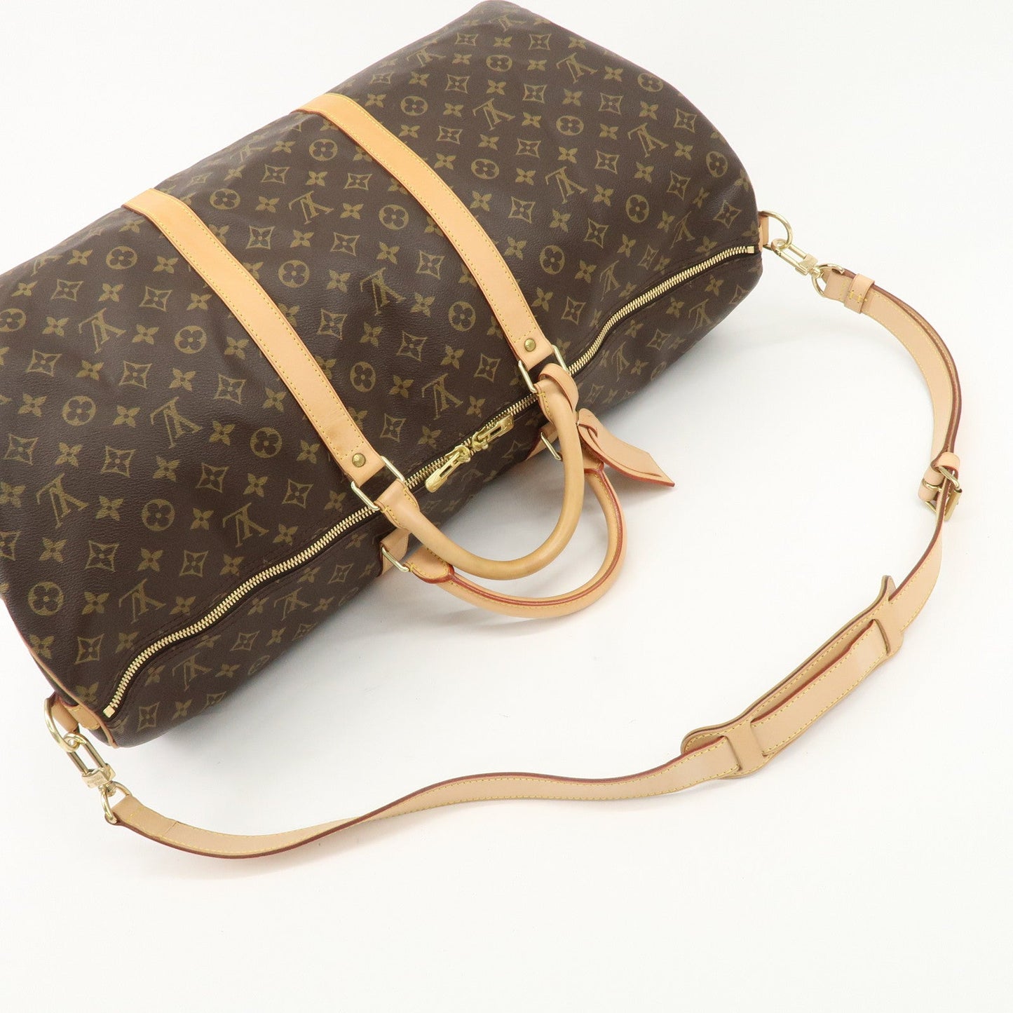 Louis Vuitton Monogram Keep All Bandouliere 60 Bag M41412