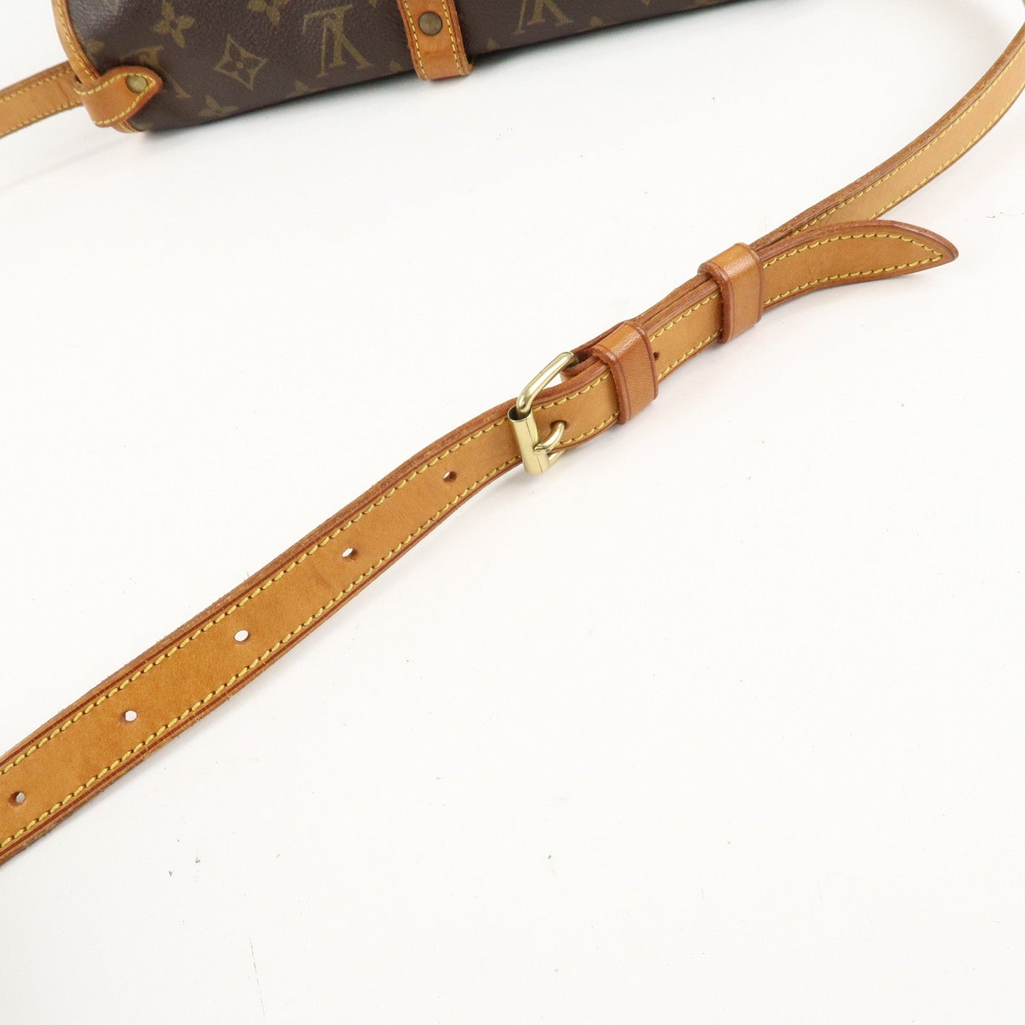 Louis Vuitton Monogram Saumur 30 Crossbody Bag Brown M42256