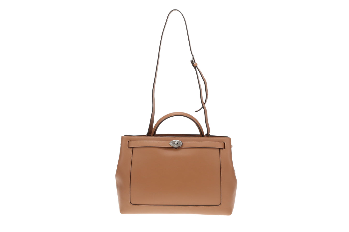 Mulberry Teak Silky Calf Islington with Strap