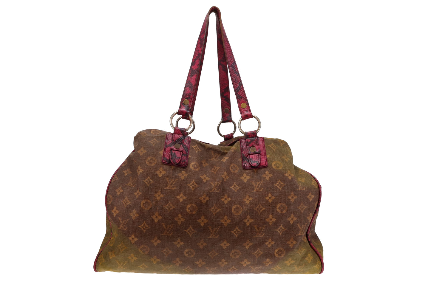 Louis Vuitton Ltd Ed Richard Prince Mixed Violet Duderanch Oversized Tote Bag