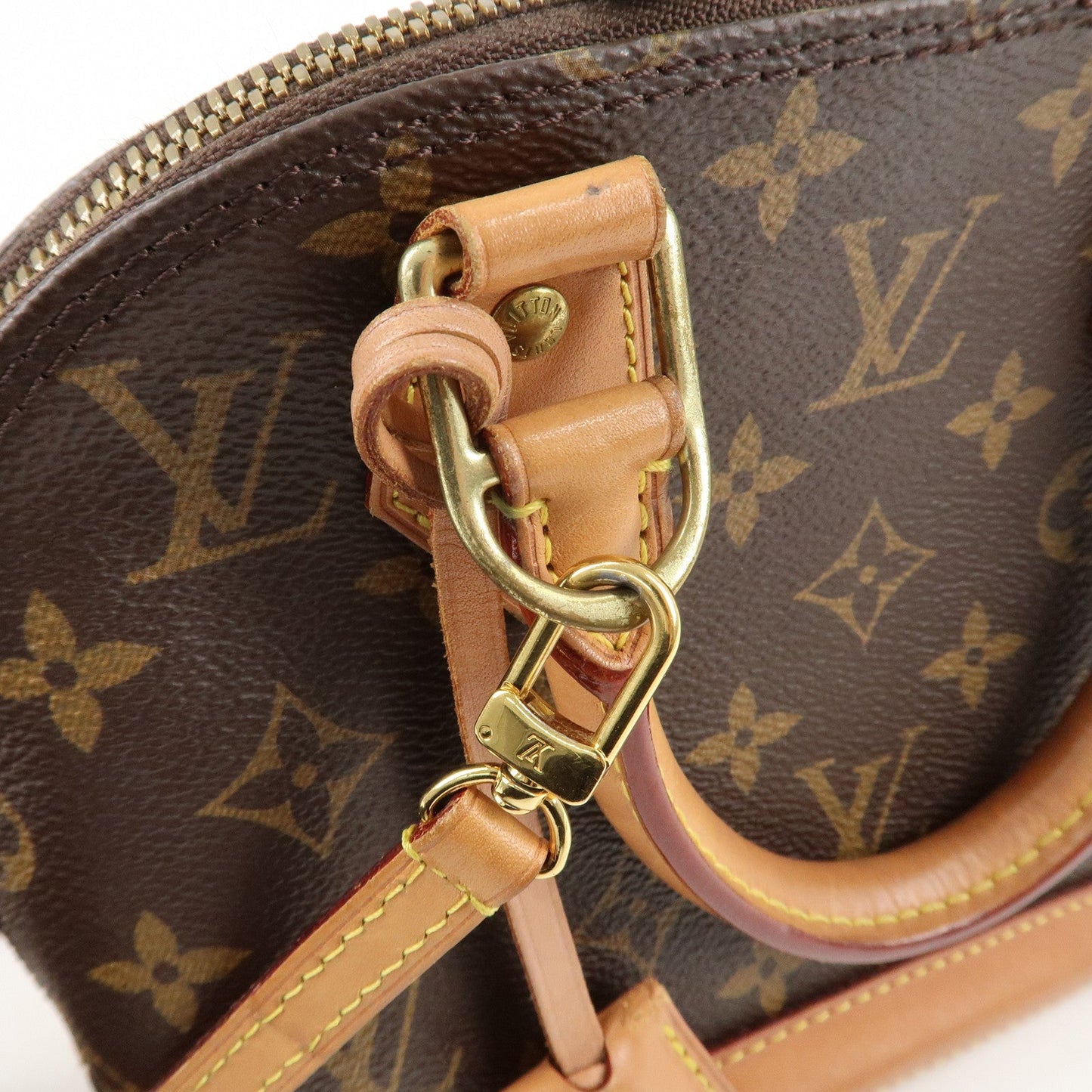 Louis Vuitton Monogram Alma BB 2Way Hand Bag Shoulder Bag M53152