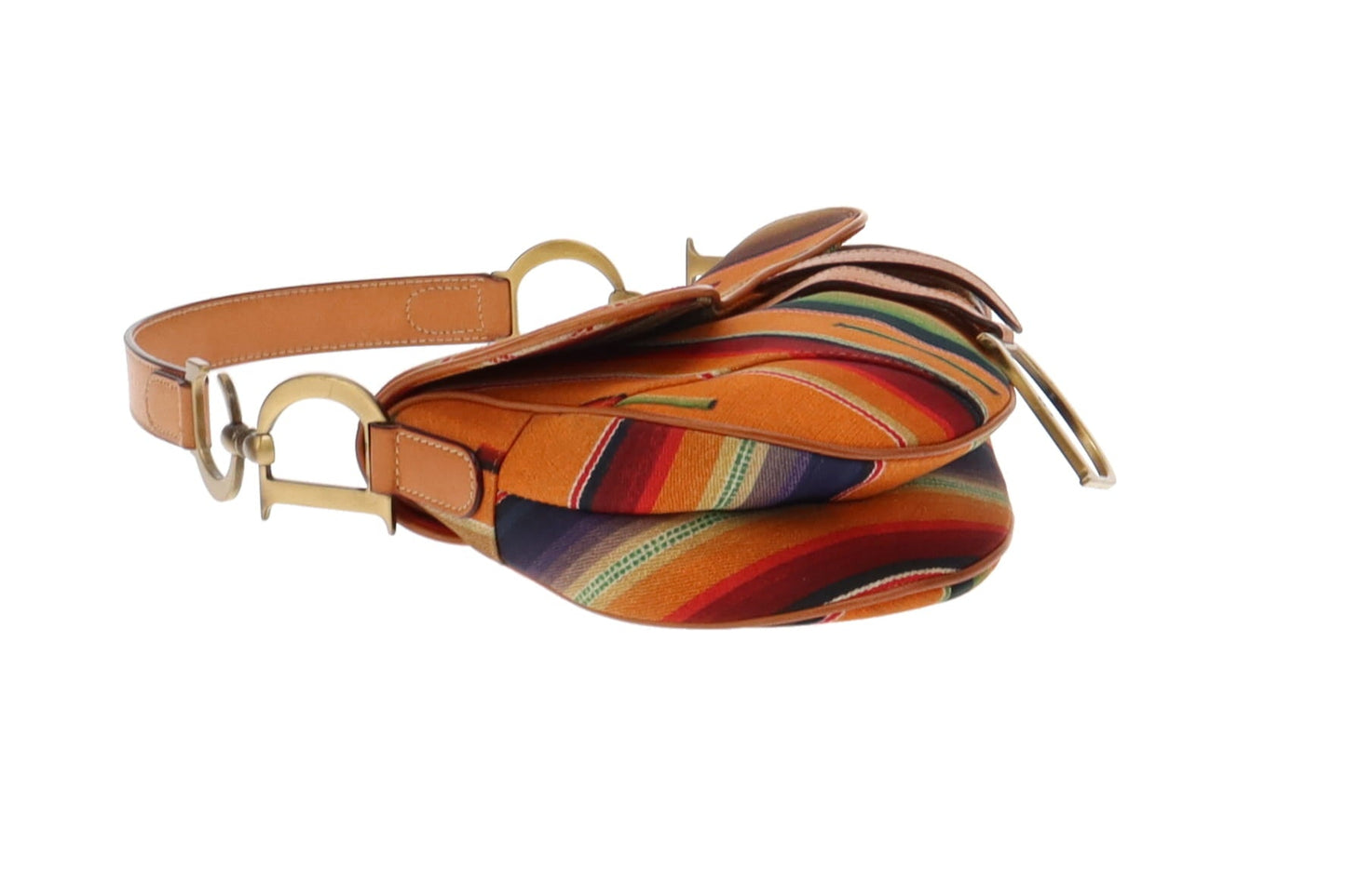 Dior Multicolour Vintage Ltd Ed Mexico Saddle Bag