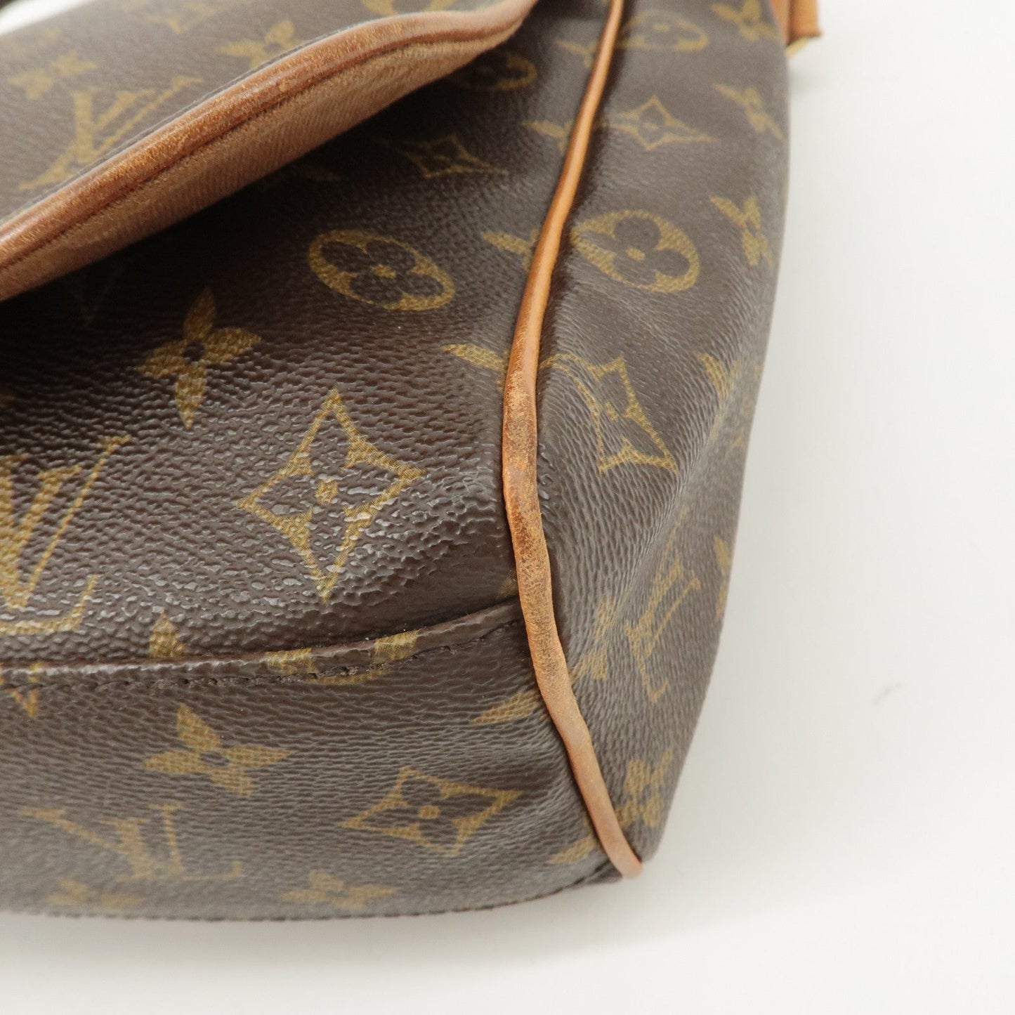 Louis Vuitton Monogram Abbesses Messenger Bag Brown M45257