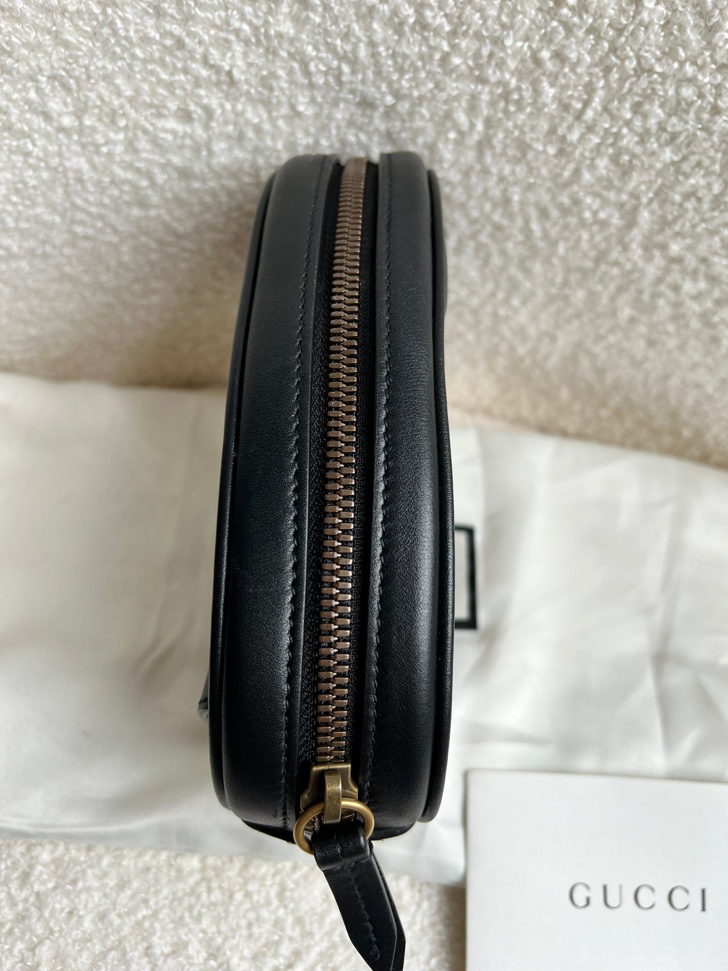 Gucci GG Black Marmont Belt Bag (RRP £865)