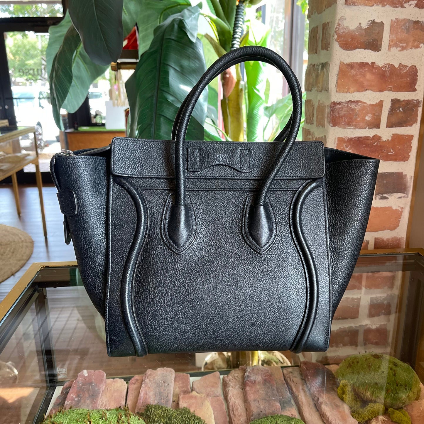 CELINE Black Mini Luggage