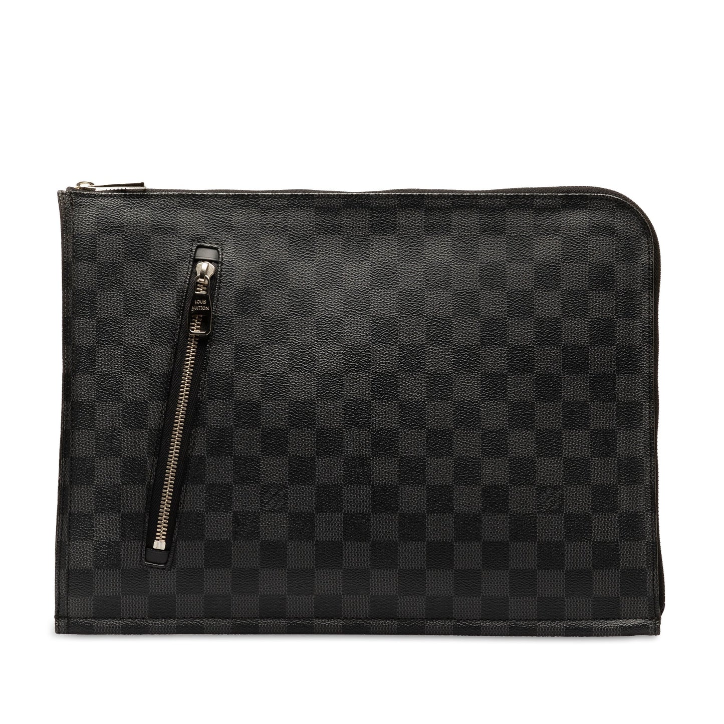 Louis Vuitton Poche-Documents Portfolio Black Damier Graphite Canvas