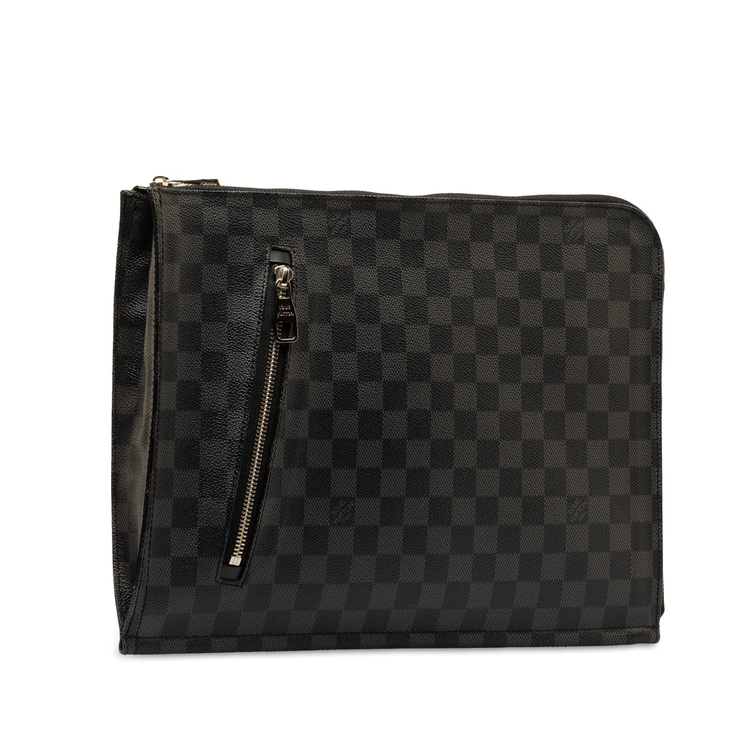 Louis Vuitton Poche-Documents Portfolio Black Damier Graphite Canvas