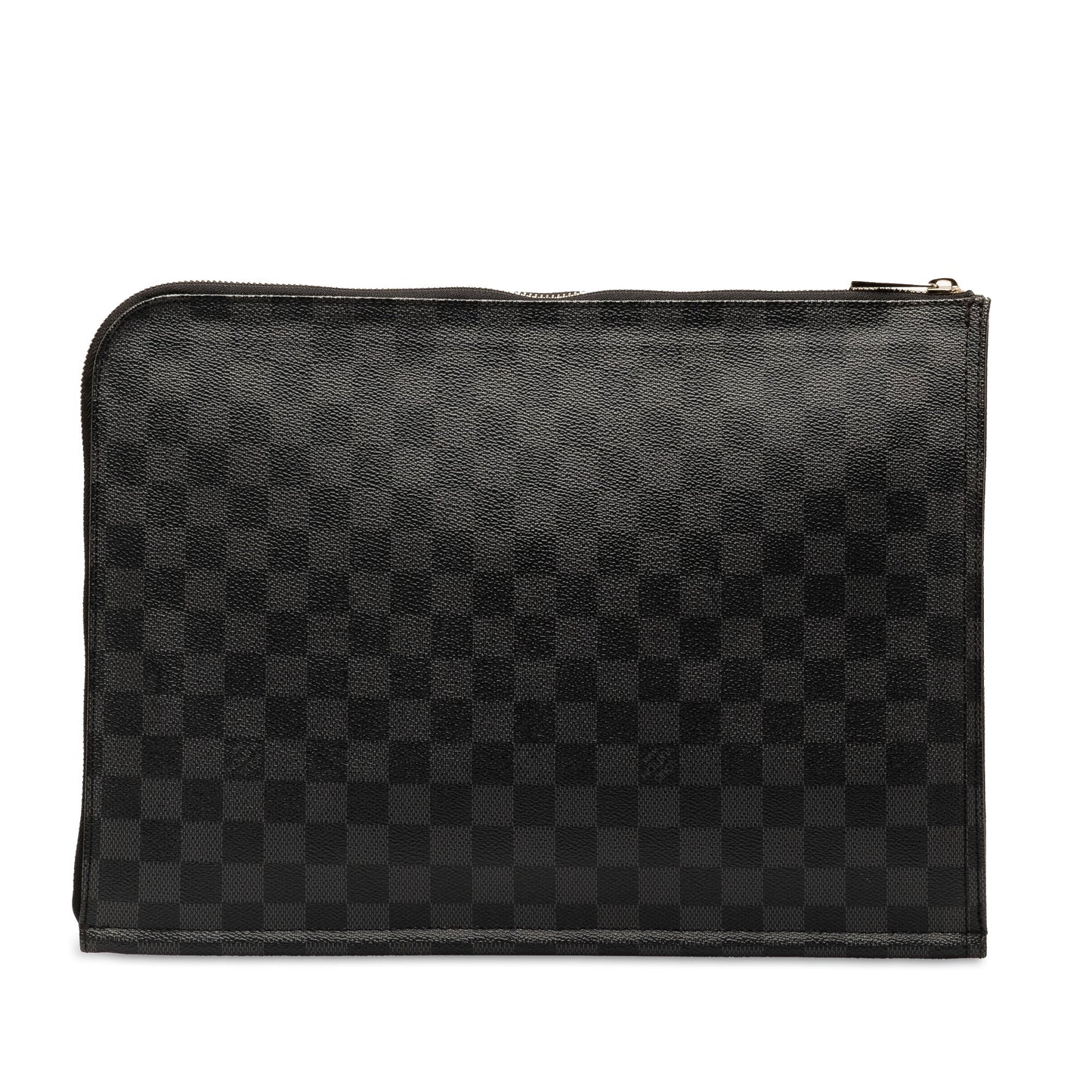 Louis Vuitton Poche-Documents Portfolio Black Damier Graphite Canvas