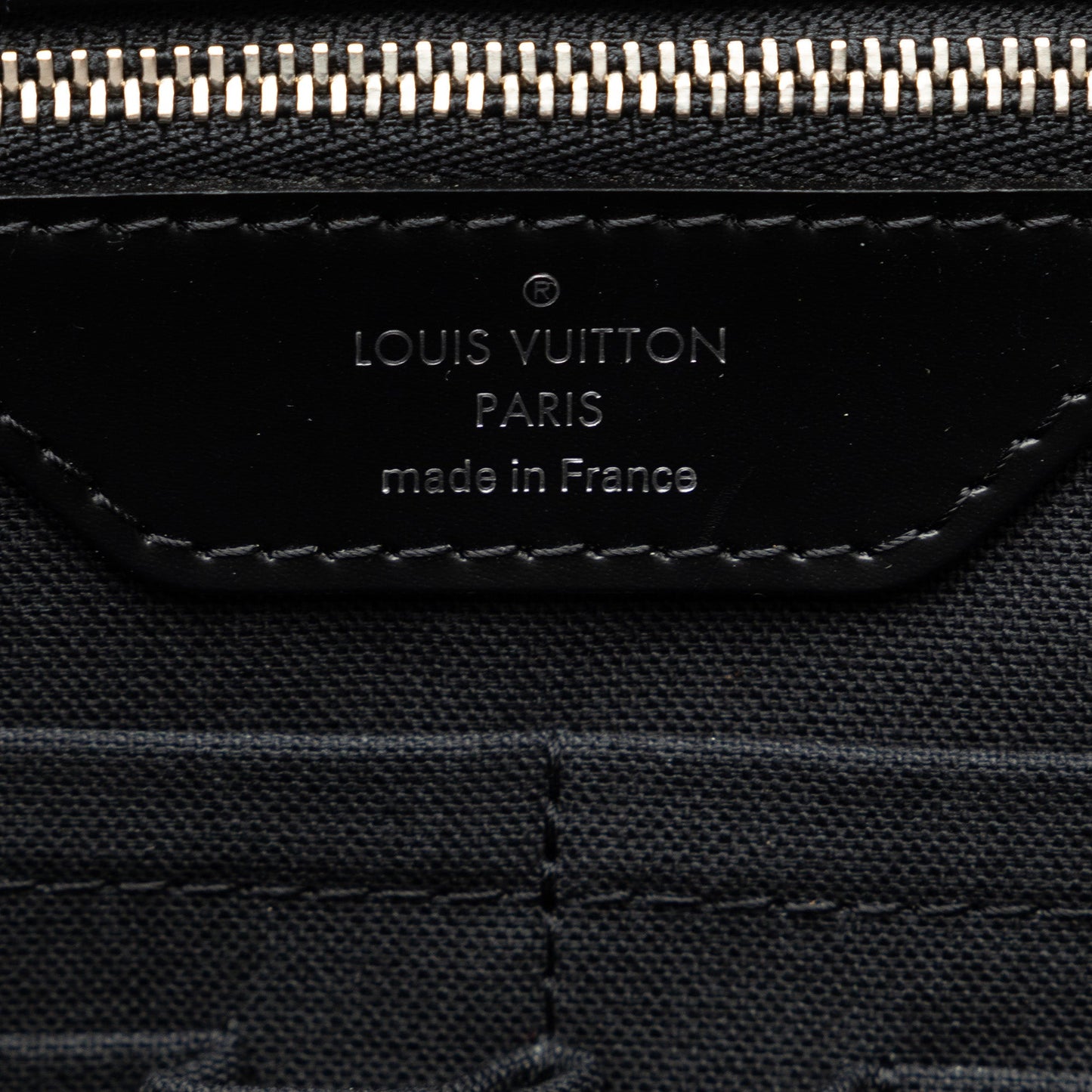 Louis Vuitton Poche-Documents Portfolio Black Damier Graphite Canvas