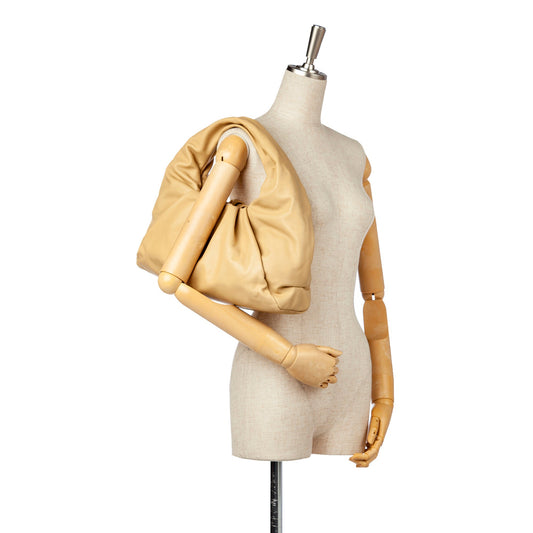 Bottega Veneta Shoulder Pouch Beige