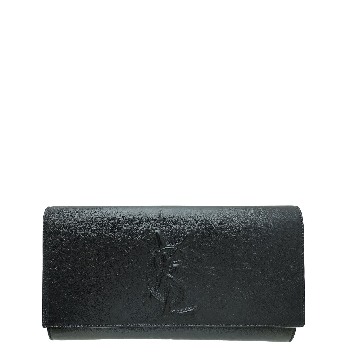 YSL Black Belle De Jour Large Clutch