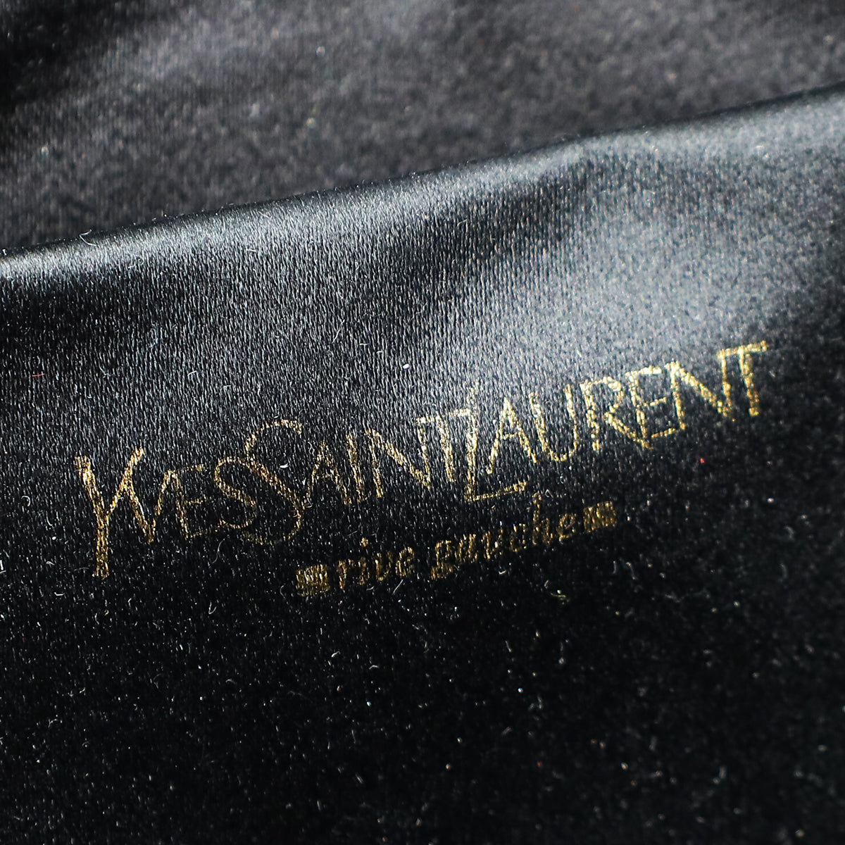 YSL Black Belle De Jour Large Clutch