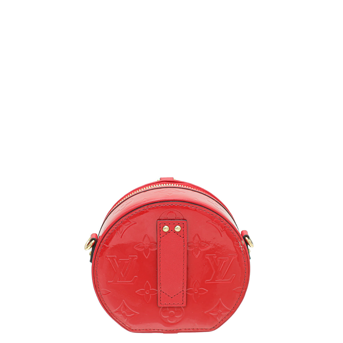 Louis Vuitton Red Monogram Vernis Boite Chapeau Mini Bag