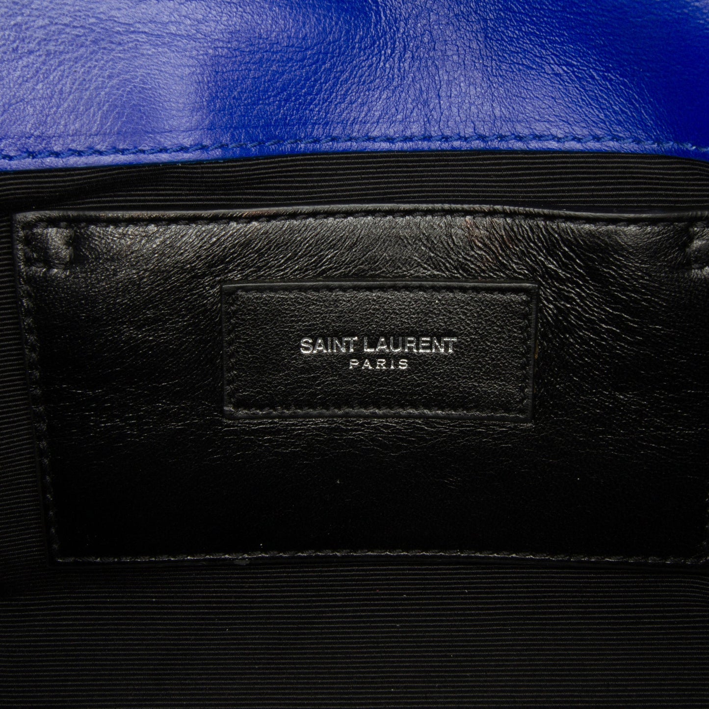 Yves Saint Laurent Kate Small Blue Calfskin