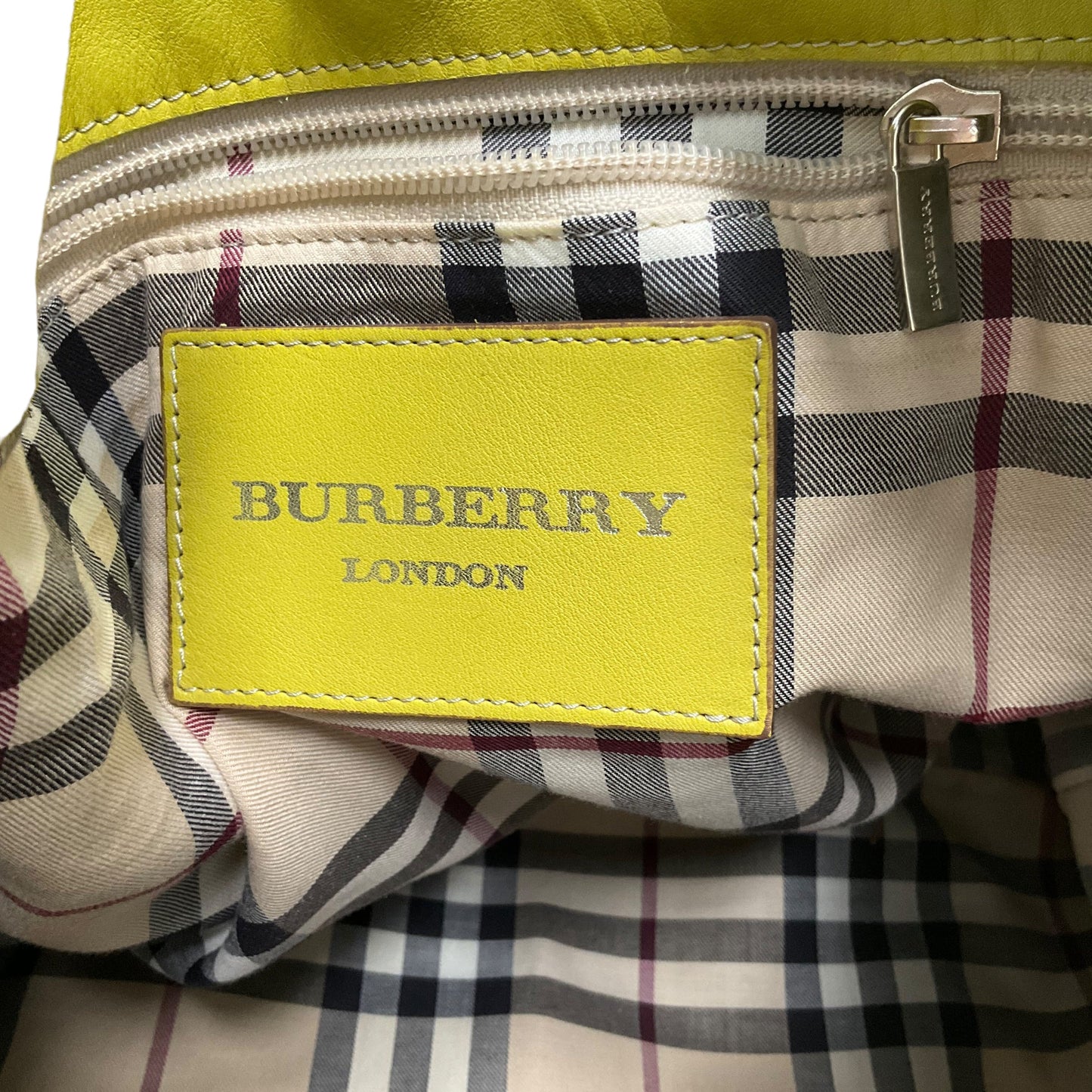 Burberry Suede Hobo Shoulder Bag