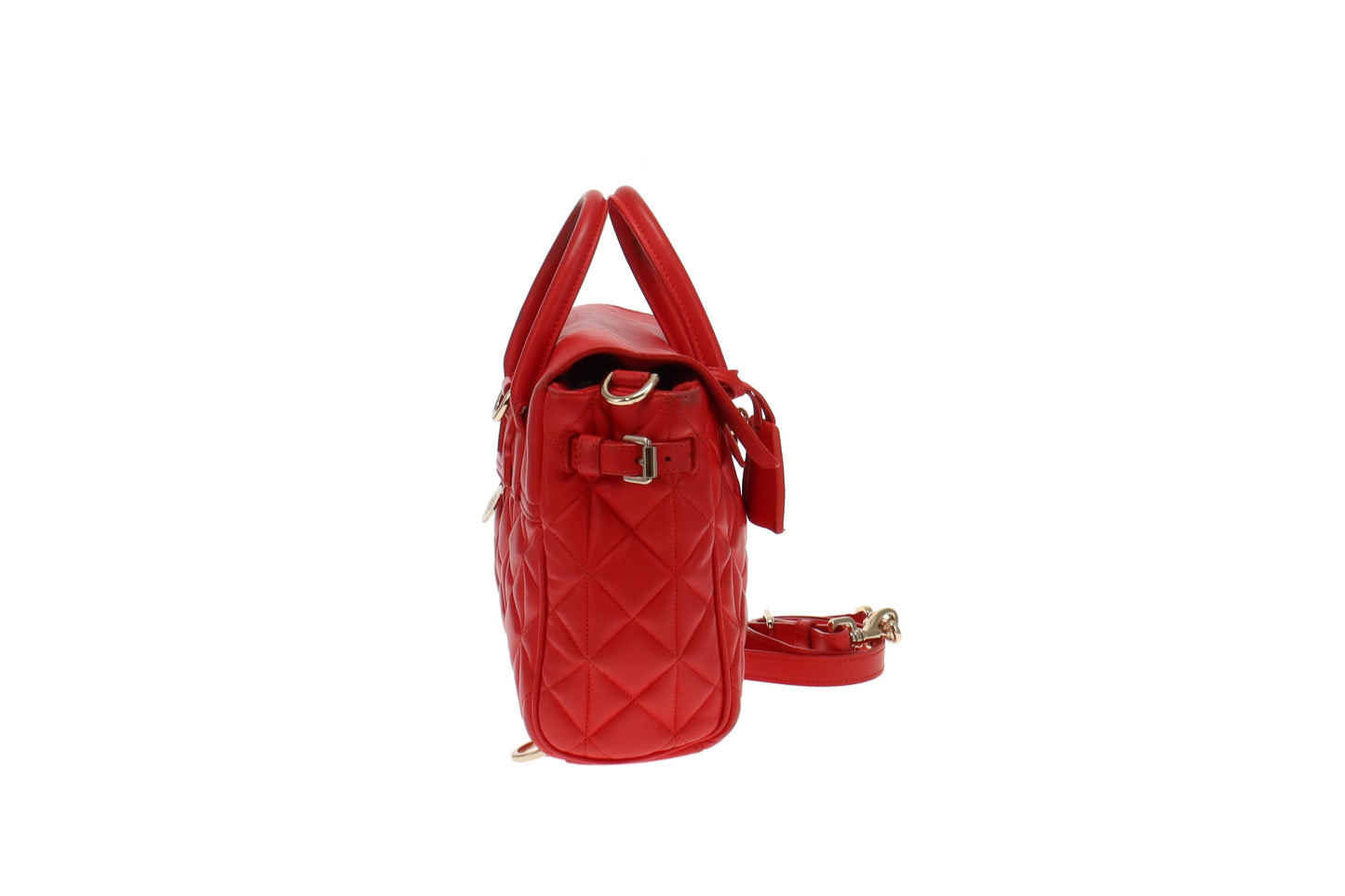 Mulberry Red Quilted Leather Cara Delevigne Backpack