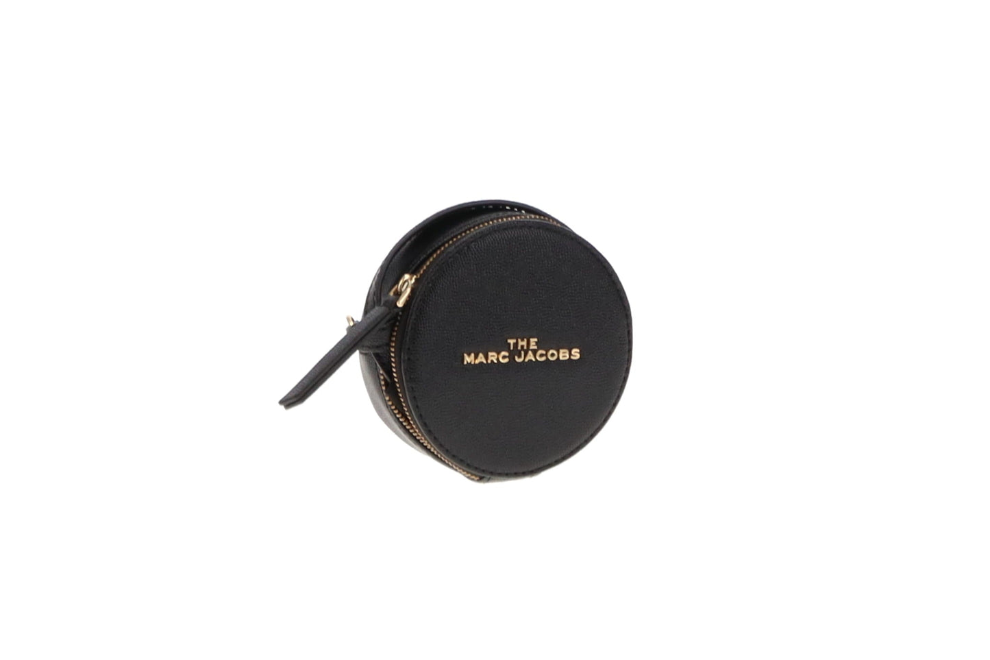 Marc Jacobs Black Leather Hot Spot Round Crossbody