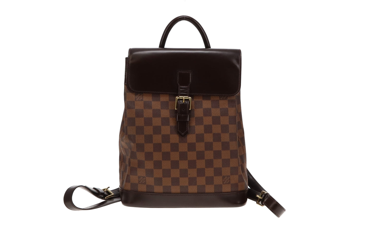 Louis Vuitton Damier Ebene Soho Backpack TH0999