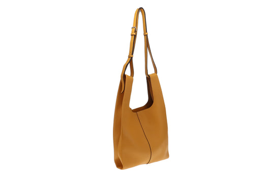 Mulberry Deep Amber Heavy Grain Portobello Tote