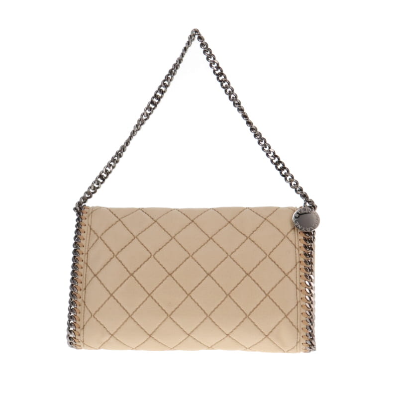 Stella McCartney Cream Quilted Shoulder Bag SH