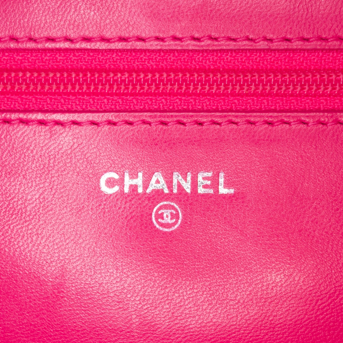 Chanel Classic WoC Pink Lambskin Silver