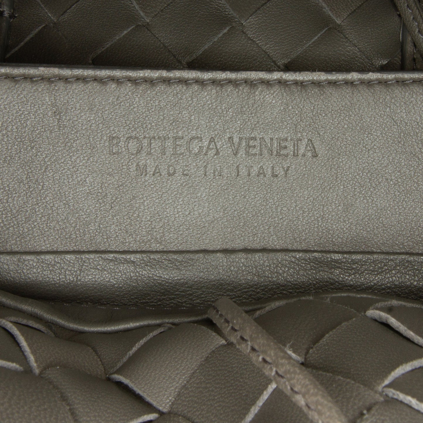 Bottega Veneta Handbag Grey Intrecciato