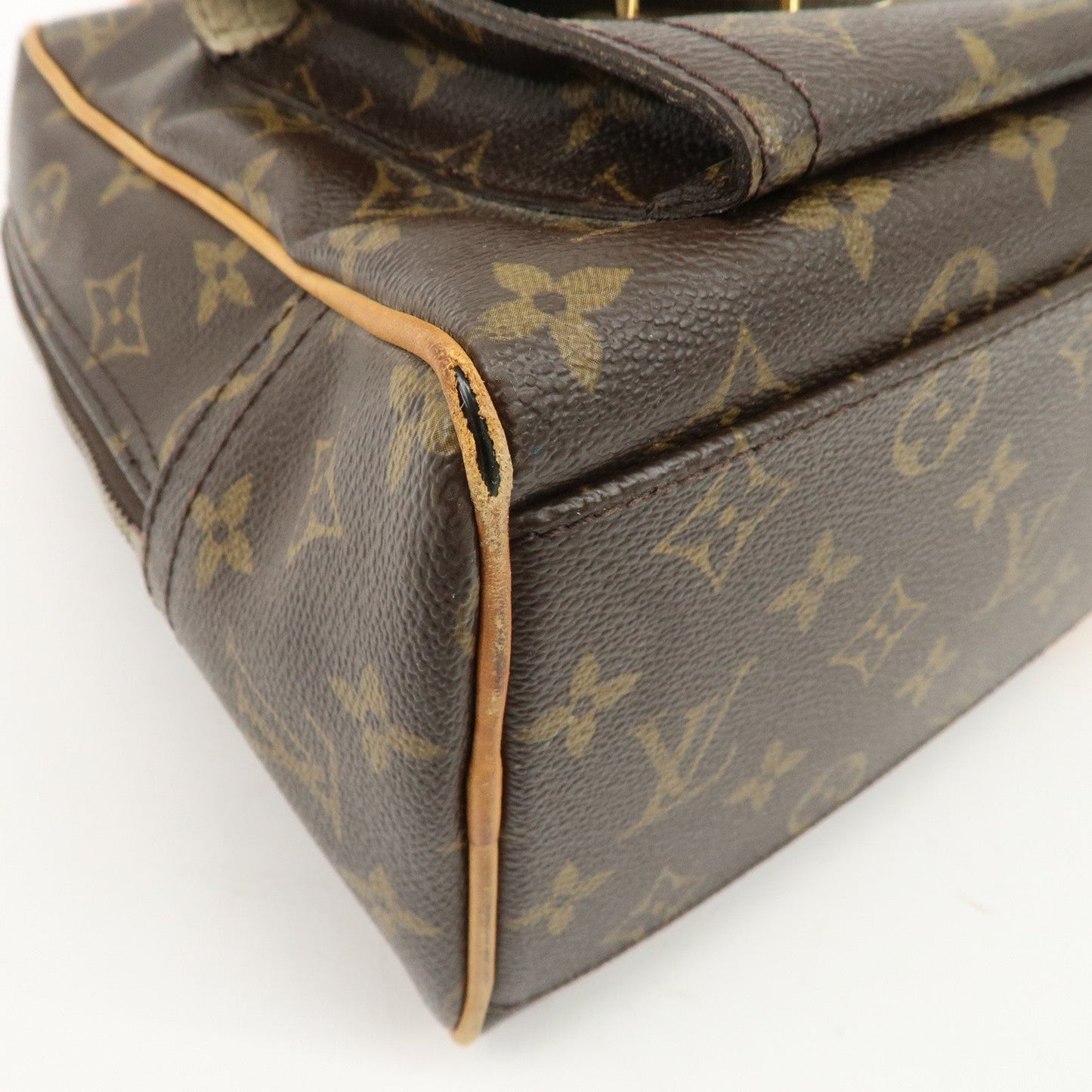 Louis Vuitton Monogram Manhattan GM Hand Bag Boston Bag M40025