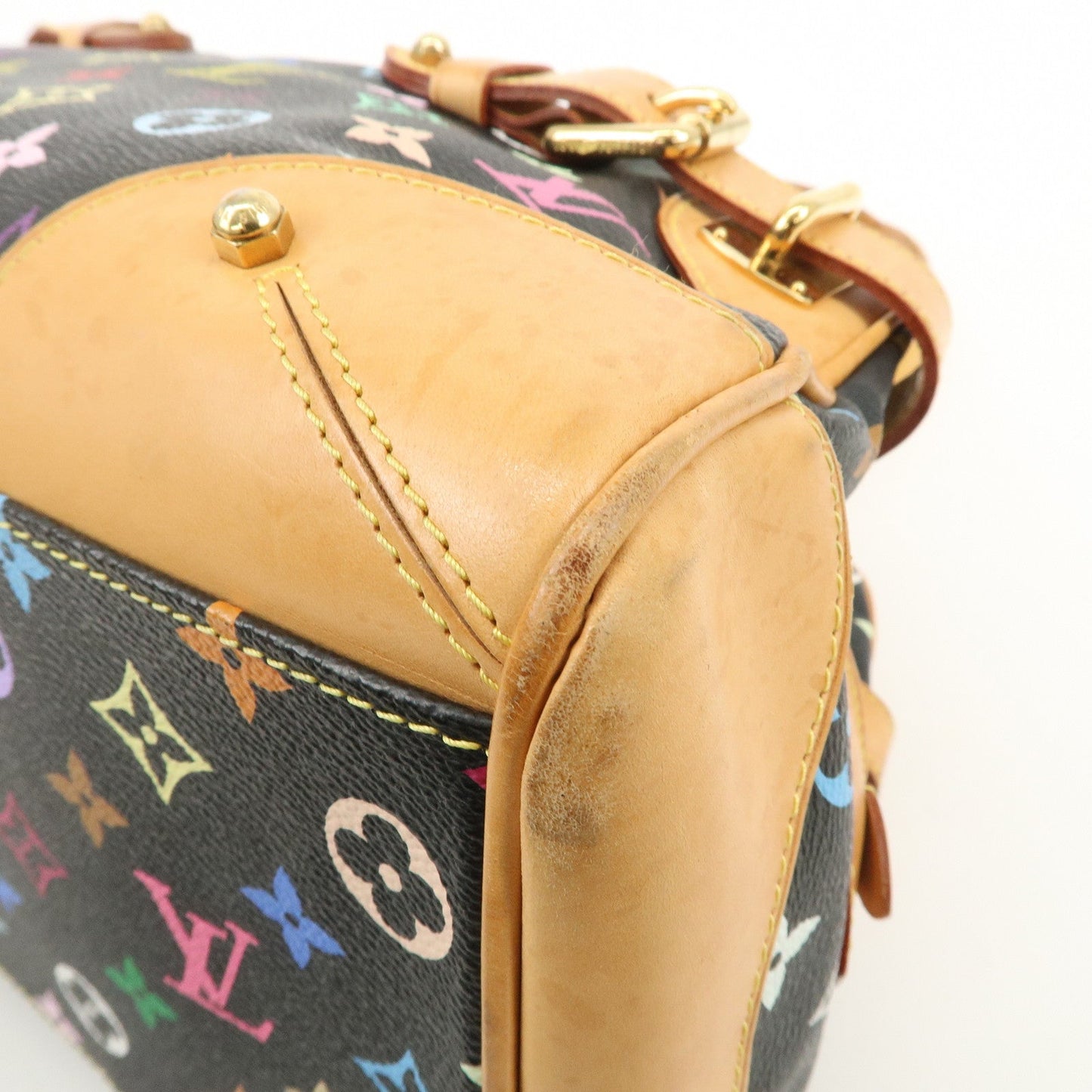 Louis Vuitton Monogram Multicolor Claudia Hand Bag M40194