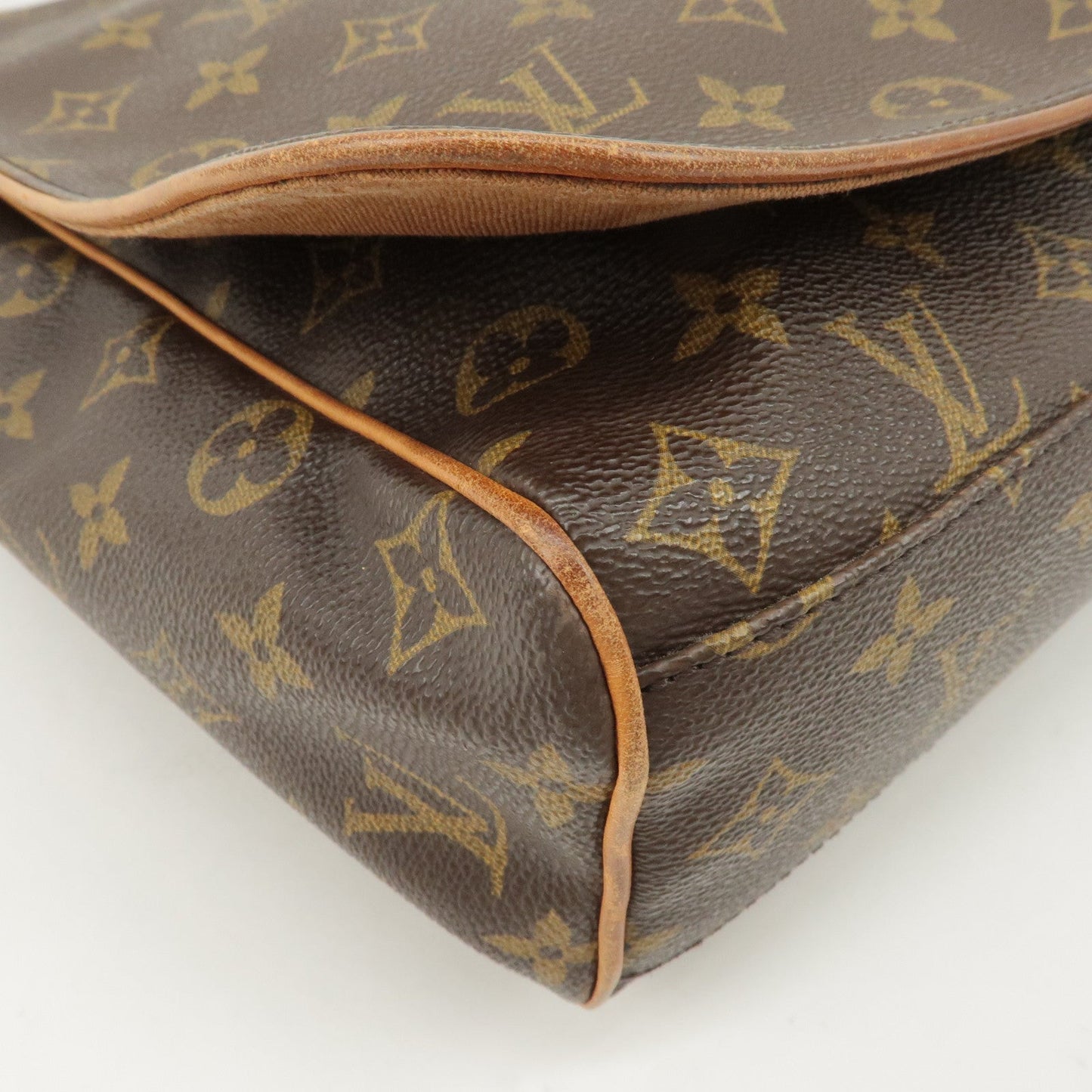 Louis Vuitton Monogram Abbesses Messenger Bag Brown M45257