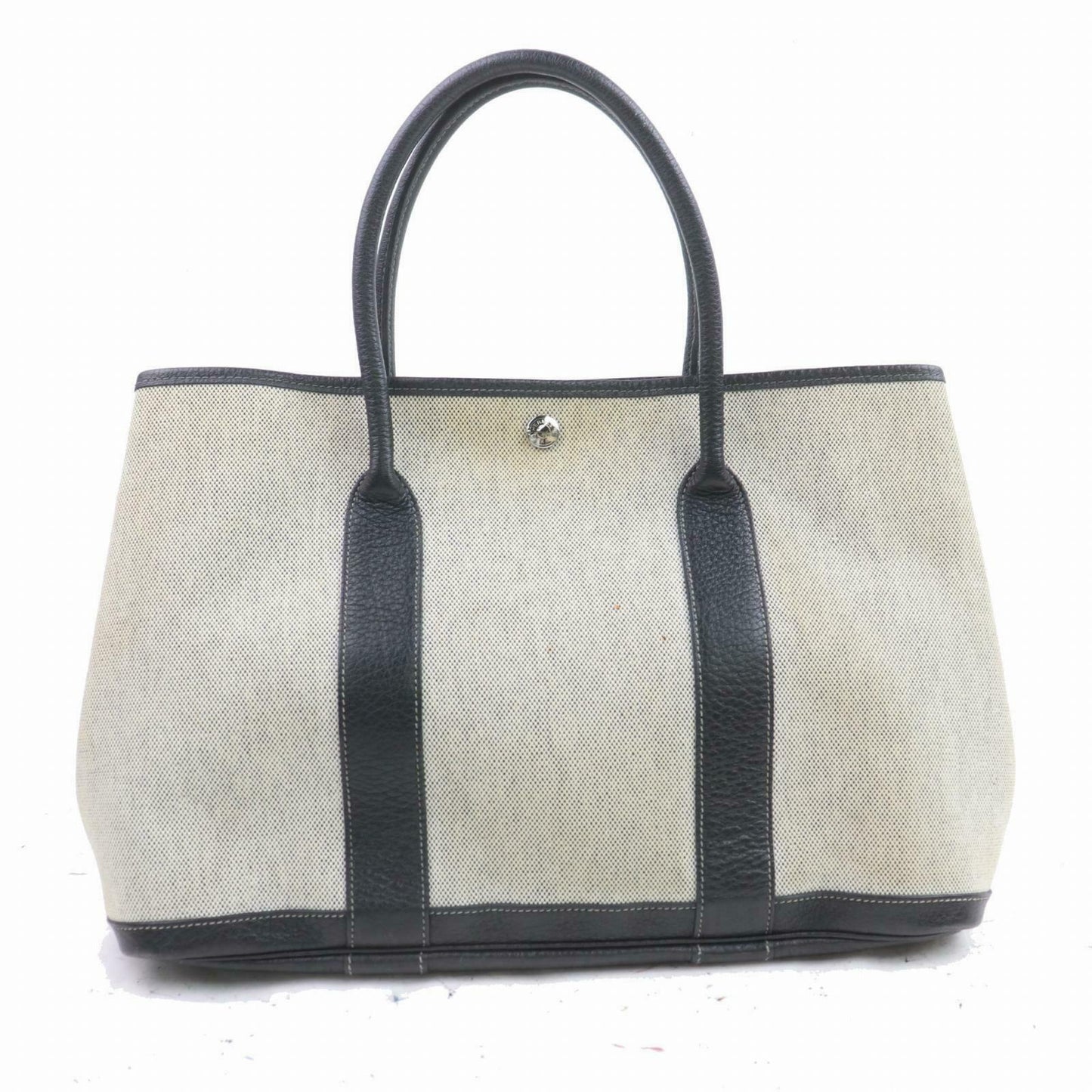 Brand Inspired Hermes Tote Bag Cream Canvas (SHC7-10029)