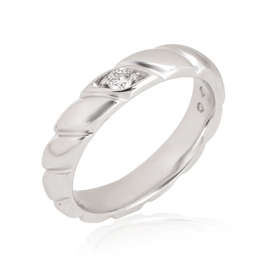 Torsade de Chaumet Diamond Band in  Platinum GHI VS2-SI1 0.05 CTW