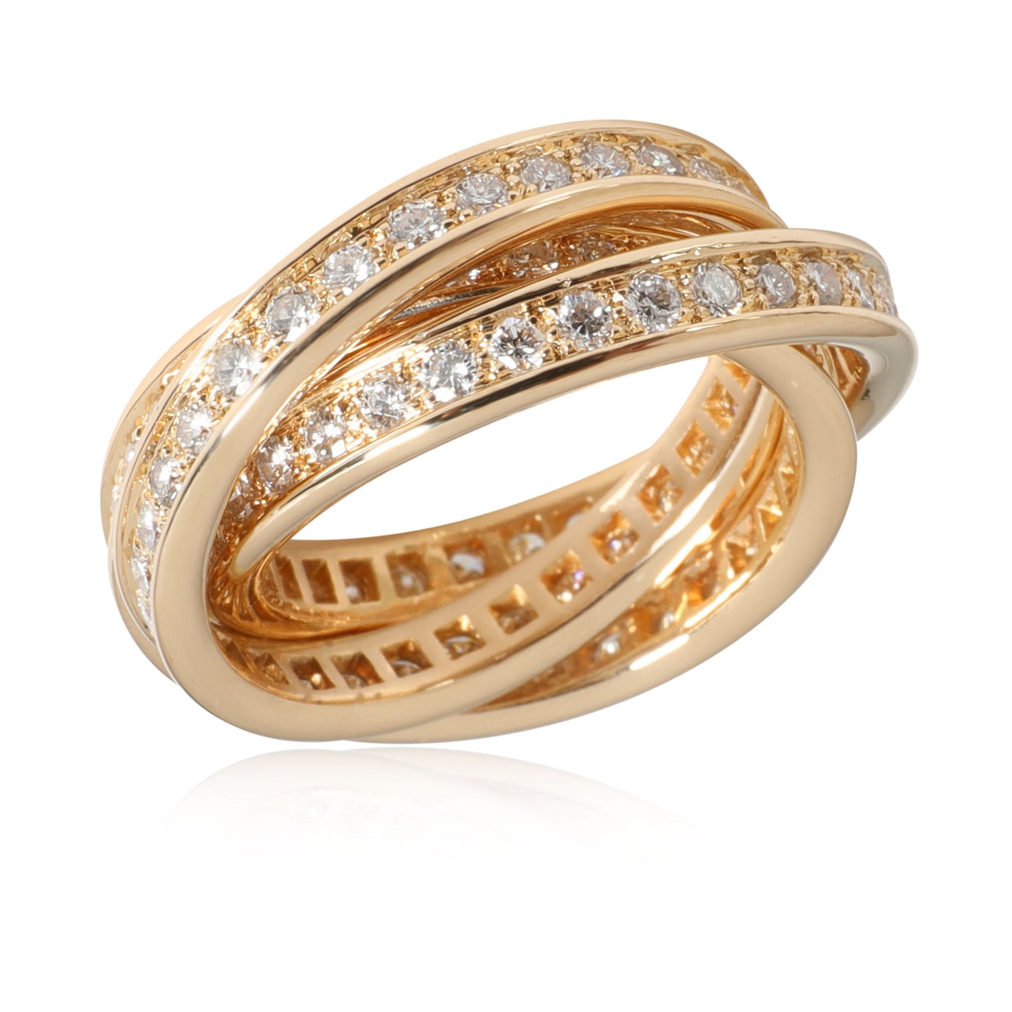 Vintage Trinity Ring (Yellow Gold)