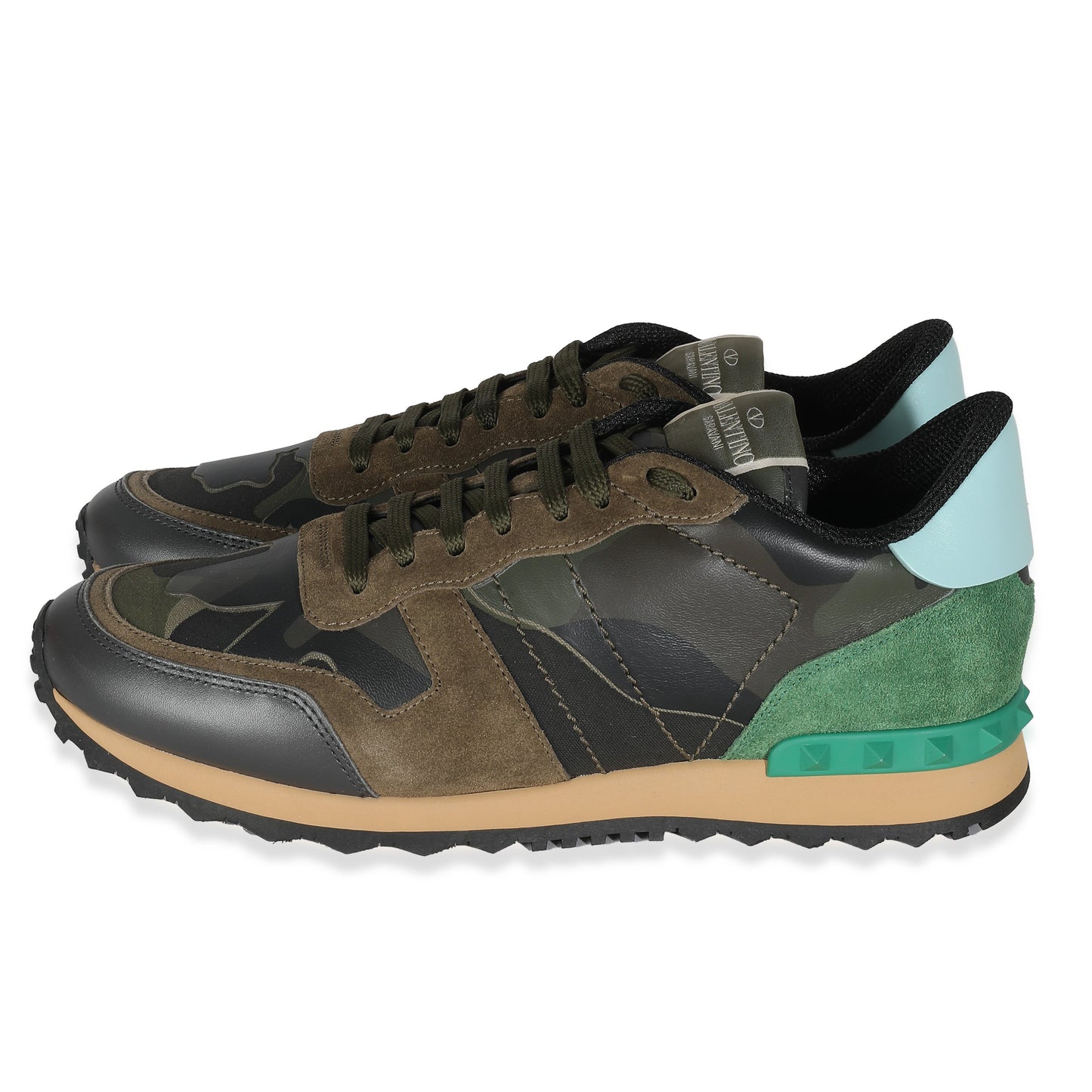 Valentino Rockrunner Camo - Army Green Brushwood (41 EUR)